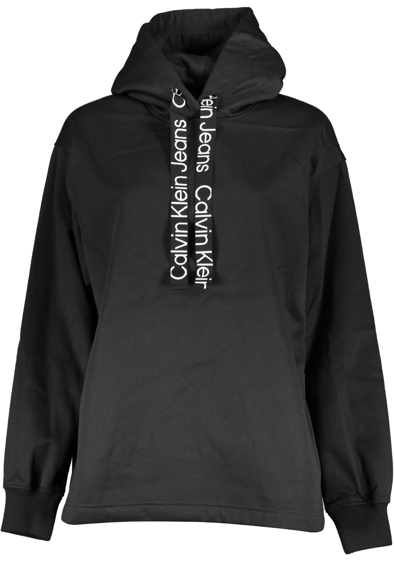 CALVIN KLEIN WOMEN'S ZIPLESS SWEATSHIRT BLACK