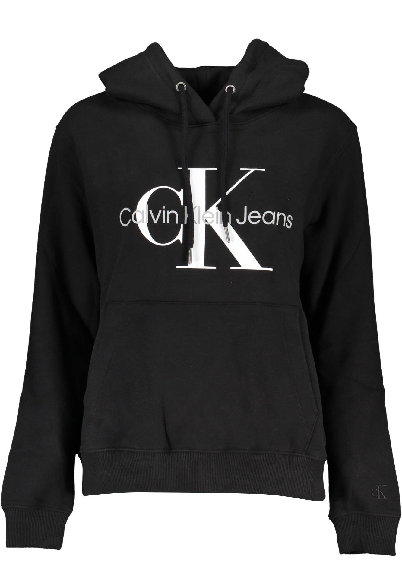 CALVIN KLEIN WOMEN'S ZIPLESS SWEATSHIRT BLACK