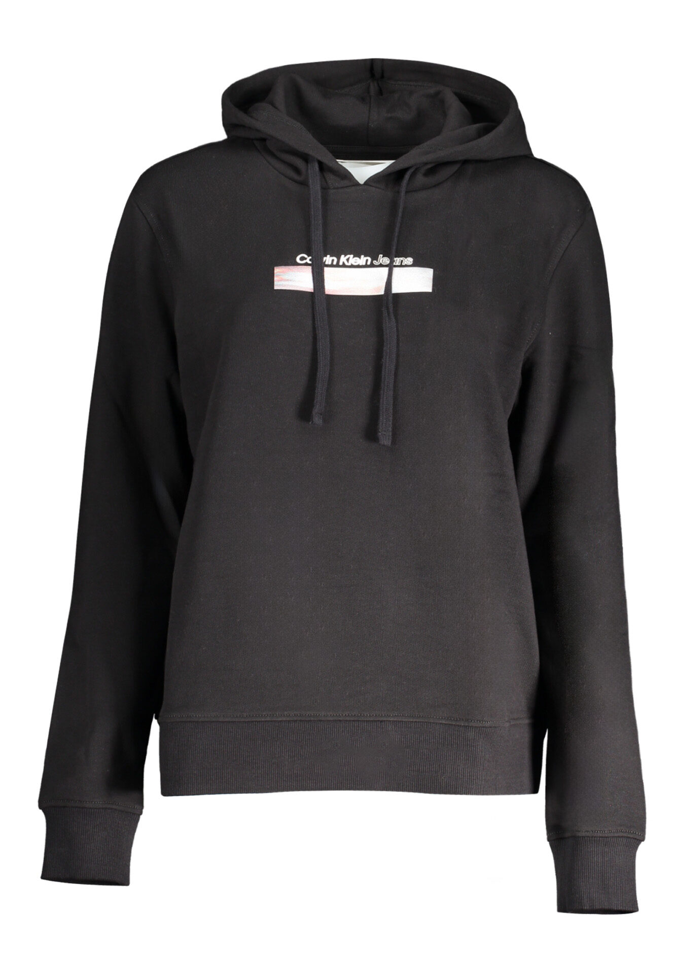 CALVIN KLEIN WOMEN'S ZIPLESS SWEATSHIRT BLACK