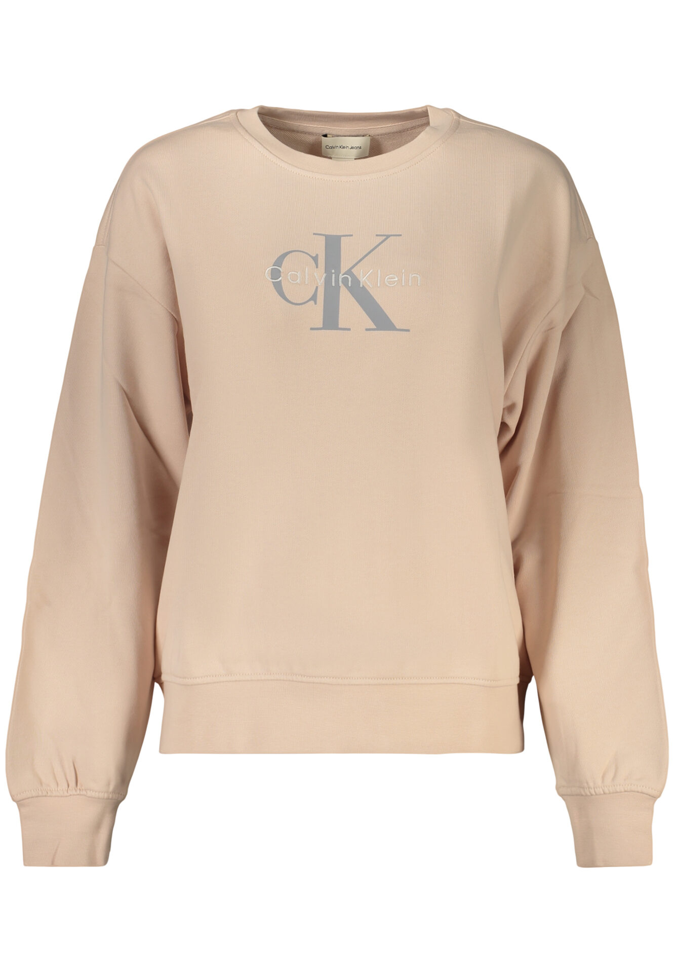 CALVIN KLEIN WOMEN'S PINK ZIP-UP SWEATSHIRT