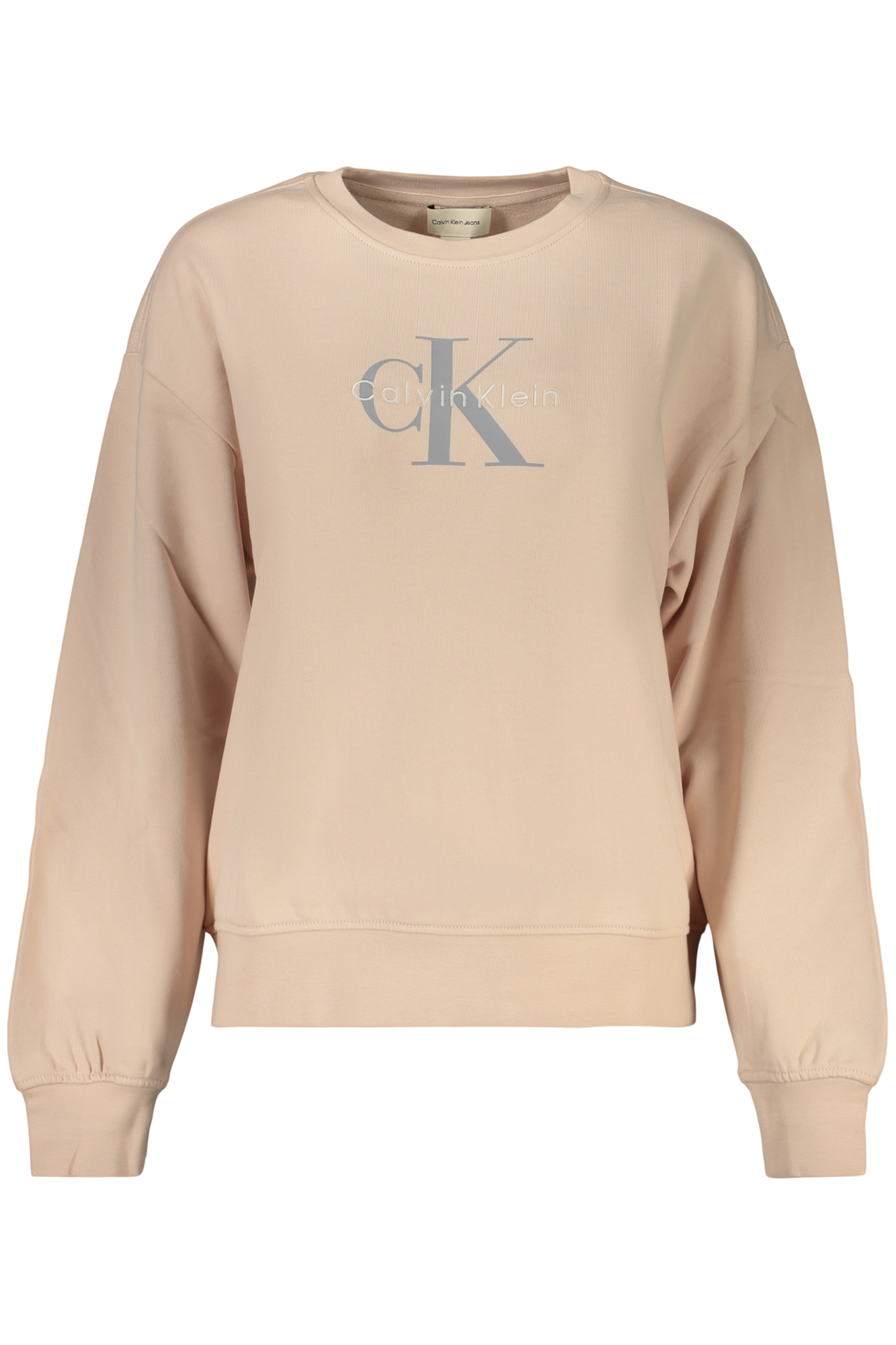 CALVIN KLEIN WOMEN'S PINK ZIP-UP SWEATSHIRT CALVIN KLEIN WOMEN'S PINK ZIP-UP SWEATSHIRT