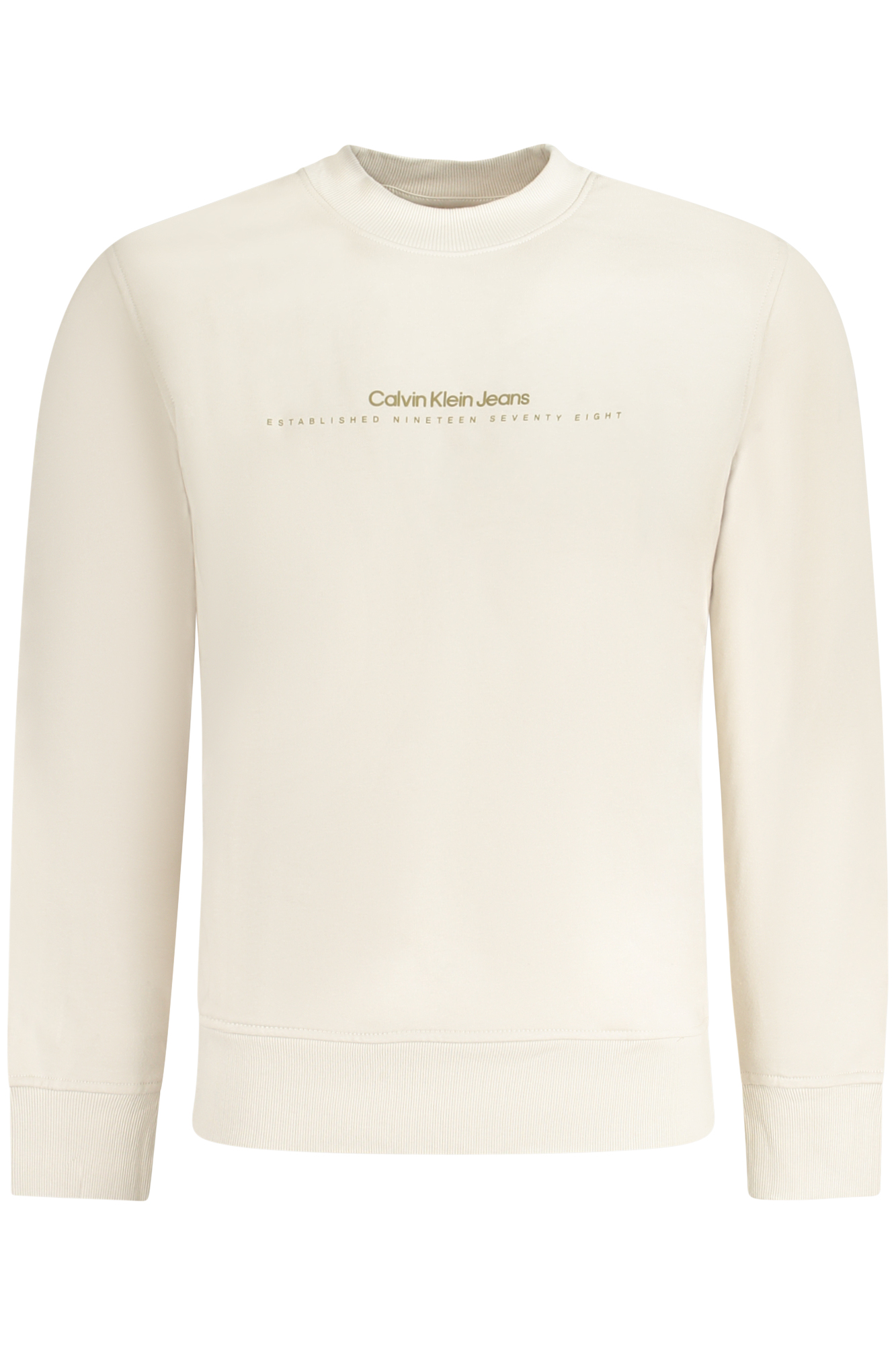 CALVIN KLEIN smėlio spalvos vyriškas džemperis CALVIN KLEIN smėlio spalvos vyriškas džemperis
