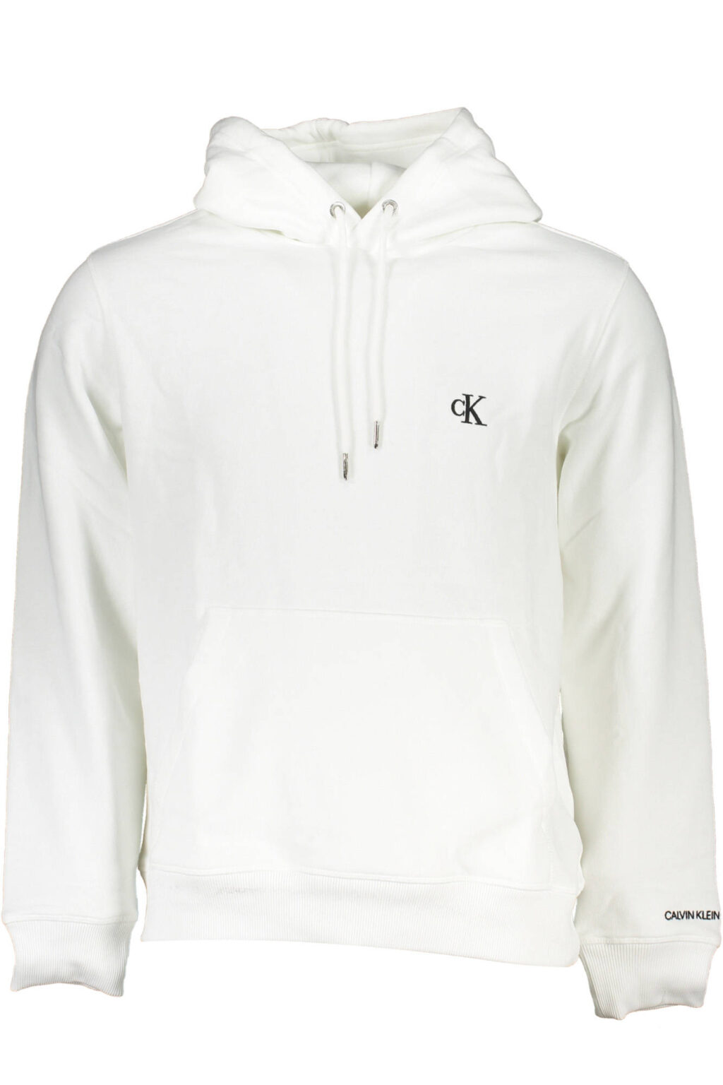 calvinkleinfelpasenzazipuomobianco_1 CALVIN KLEIN baltas vyriškas džemperis