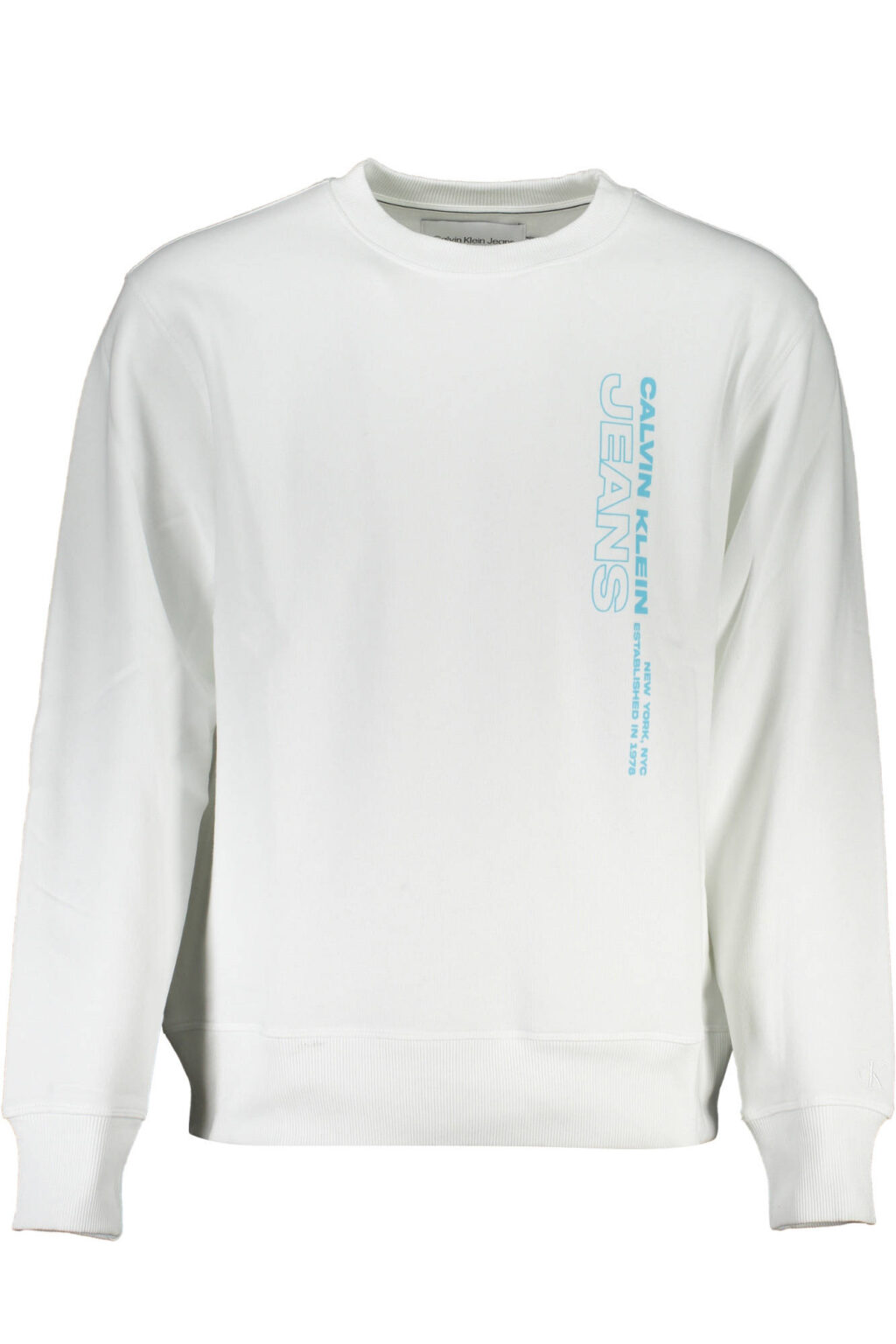 calvinkleinfelpasenzazipuomobianco_1 CALVIN KLEIN baltas vyriškas džemperis