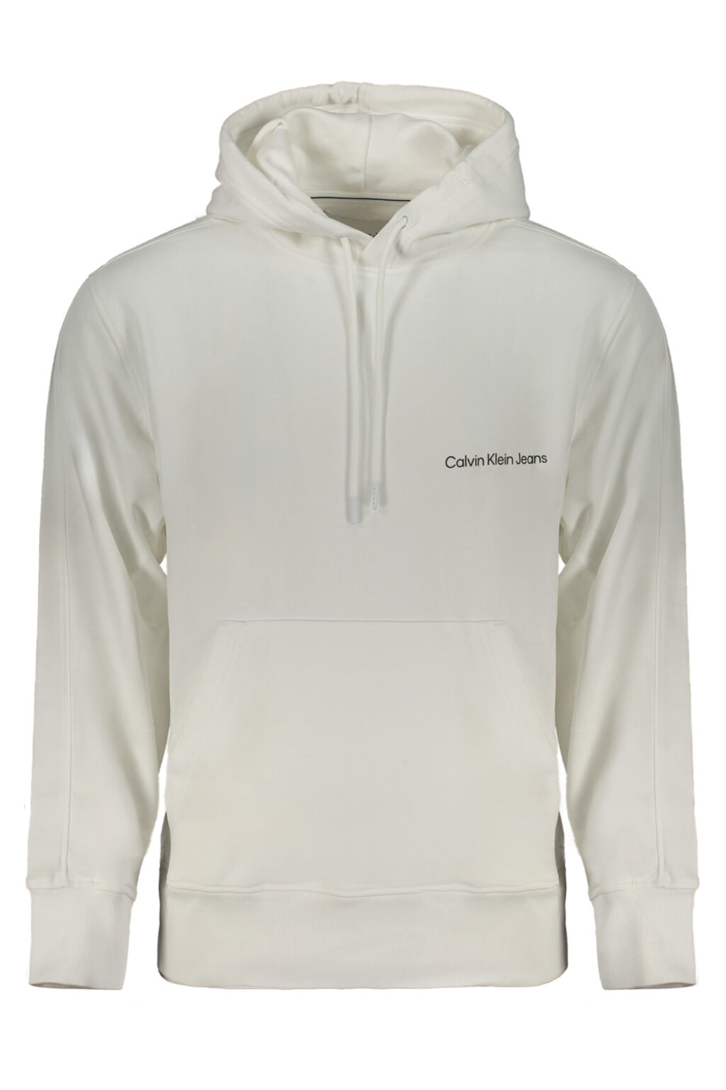 CALVIN KLEIN balti vyriški džemperiai be užtrauktuko
