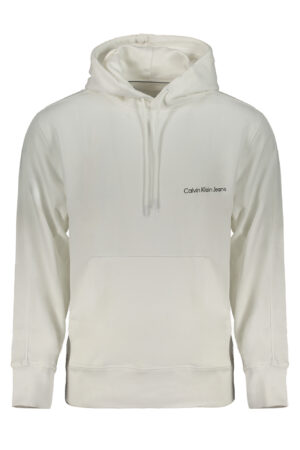 CALVIN KLEIN balti vyriški džemperiai be užtrauktuko