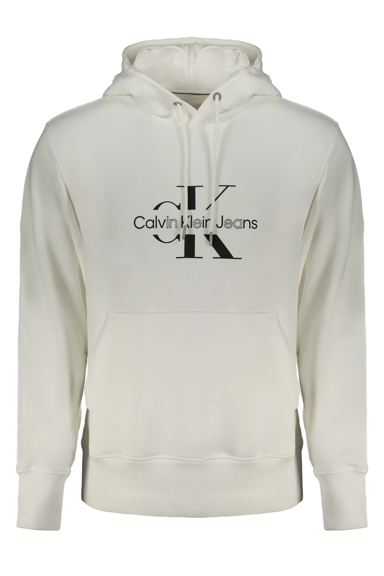 CALVIN KLEIN balti vyriški džemperiai be užtrauktuko CALVIN KLEIN balti vyriški džemperiai be užtrauktuko