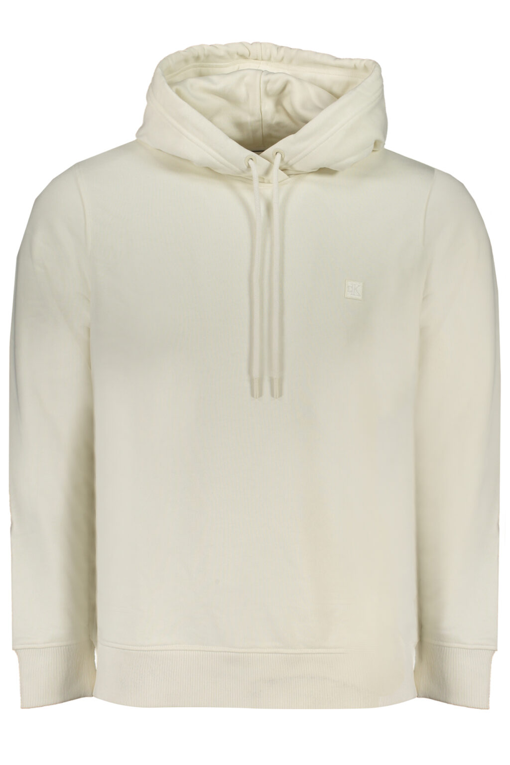 calvinkleinfelpasenzazipuomobianco_1 CALVIN KLEIN baltas vyriškas džemperis be užtrauktuko