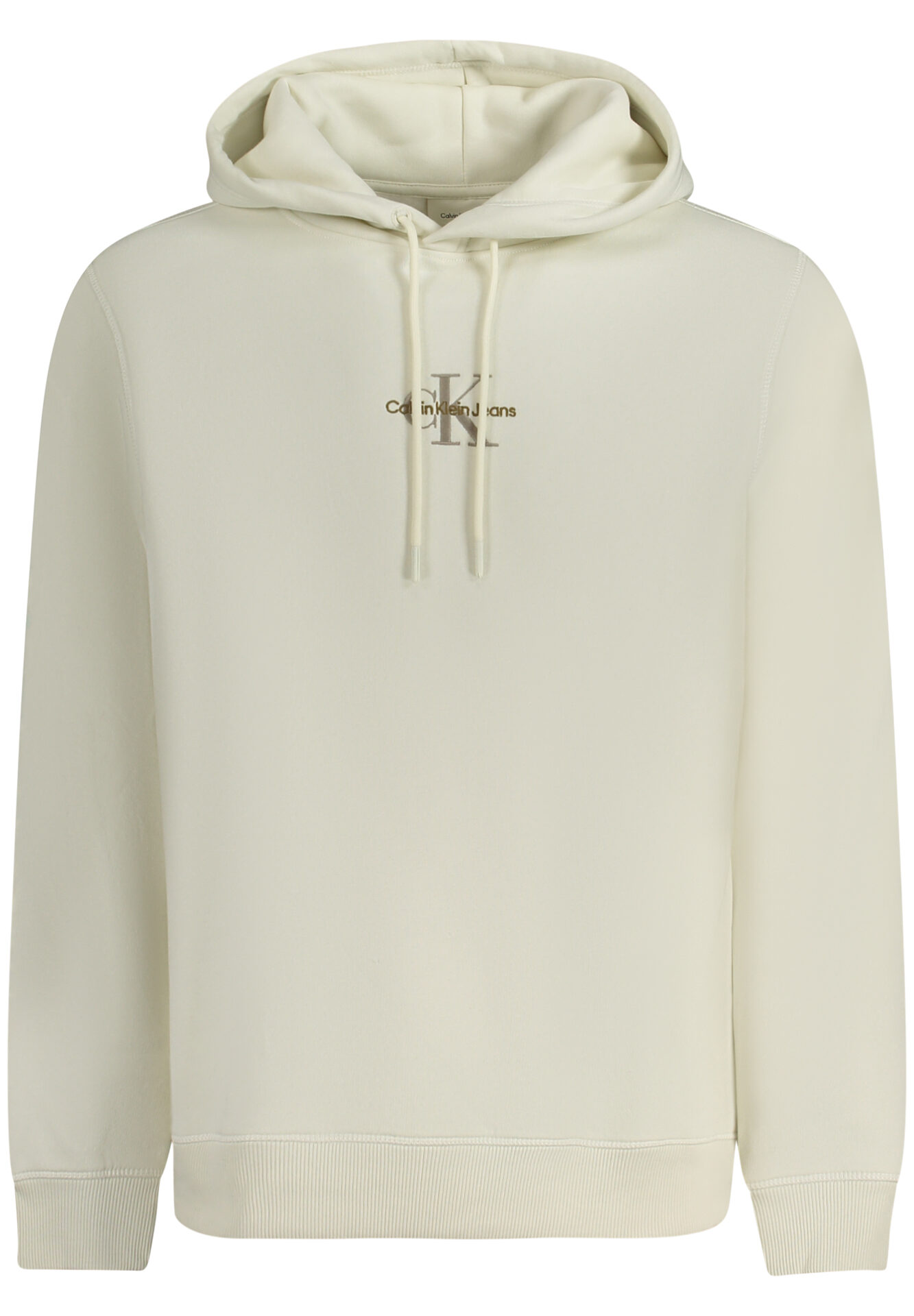 CALVIN KLEIN MEN'S ZIP-UP SWEATSHIRT WHITE