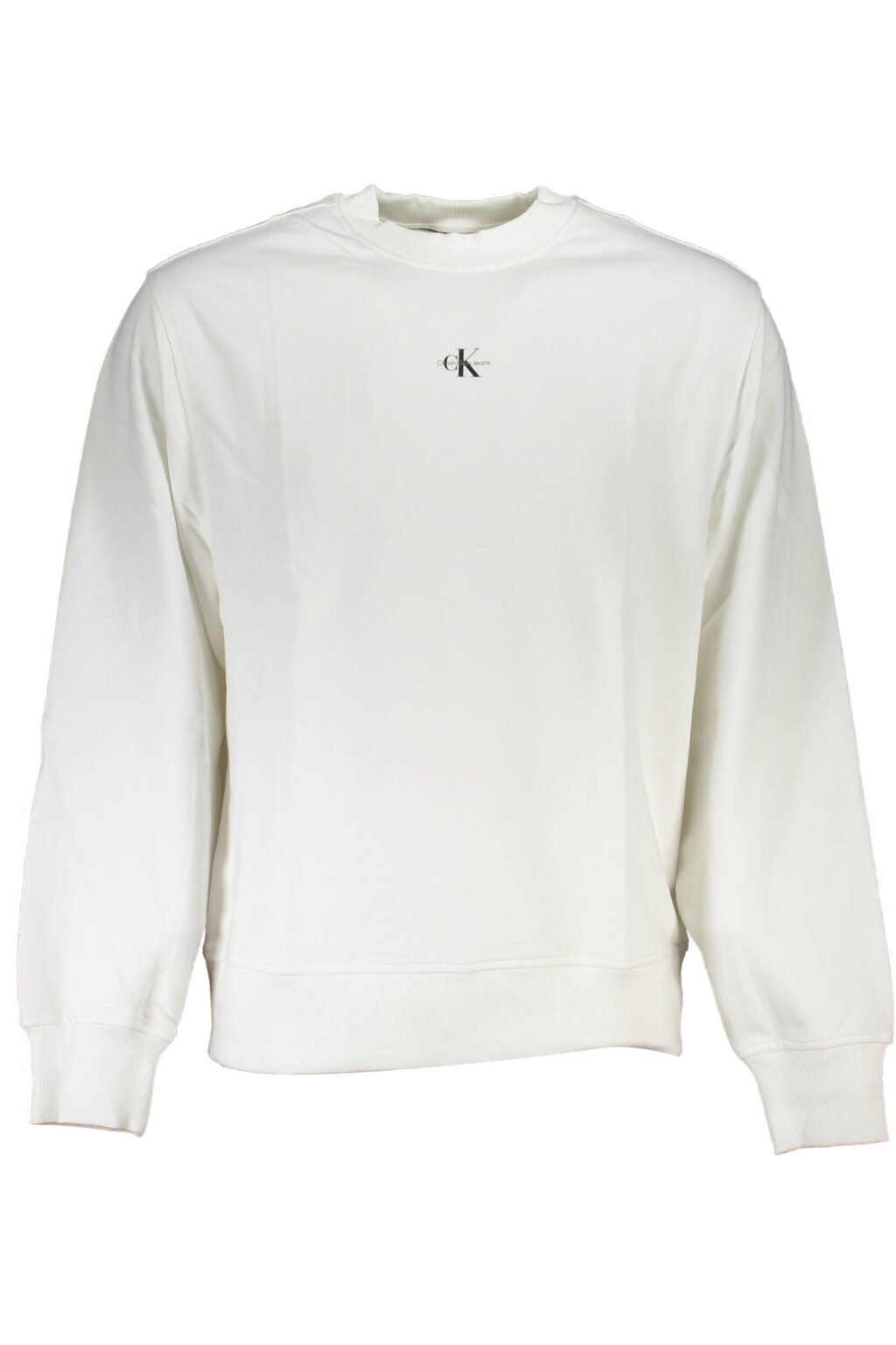CALVIN KLEIN vyriškas užsegamas džemperis, baltas