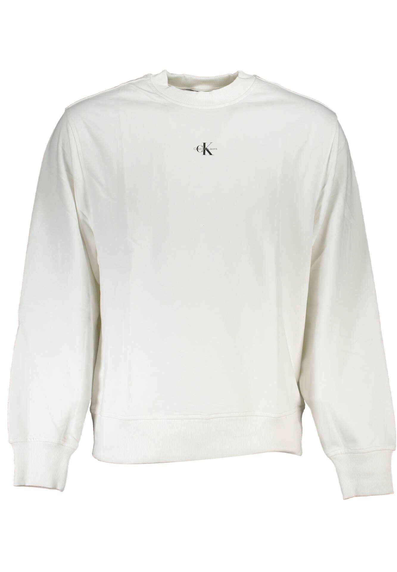 CALVIN KLEIN MEN'S ZIP-UP SWEATSHIRT WHITE