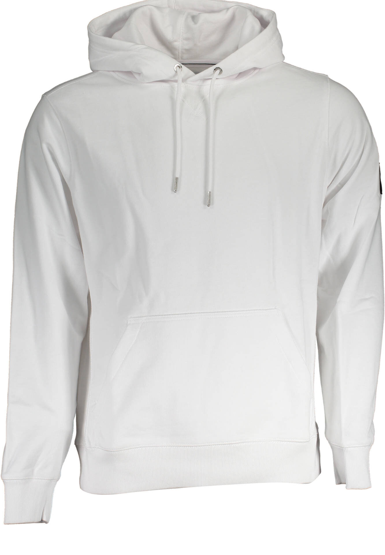 CALVIN KLEIN MEN'S ZIP-UP SWEATSHIRT WHITE
