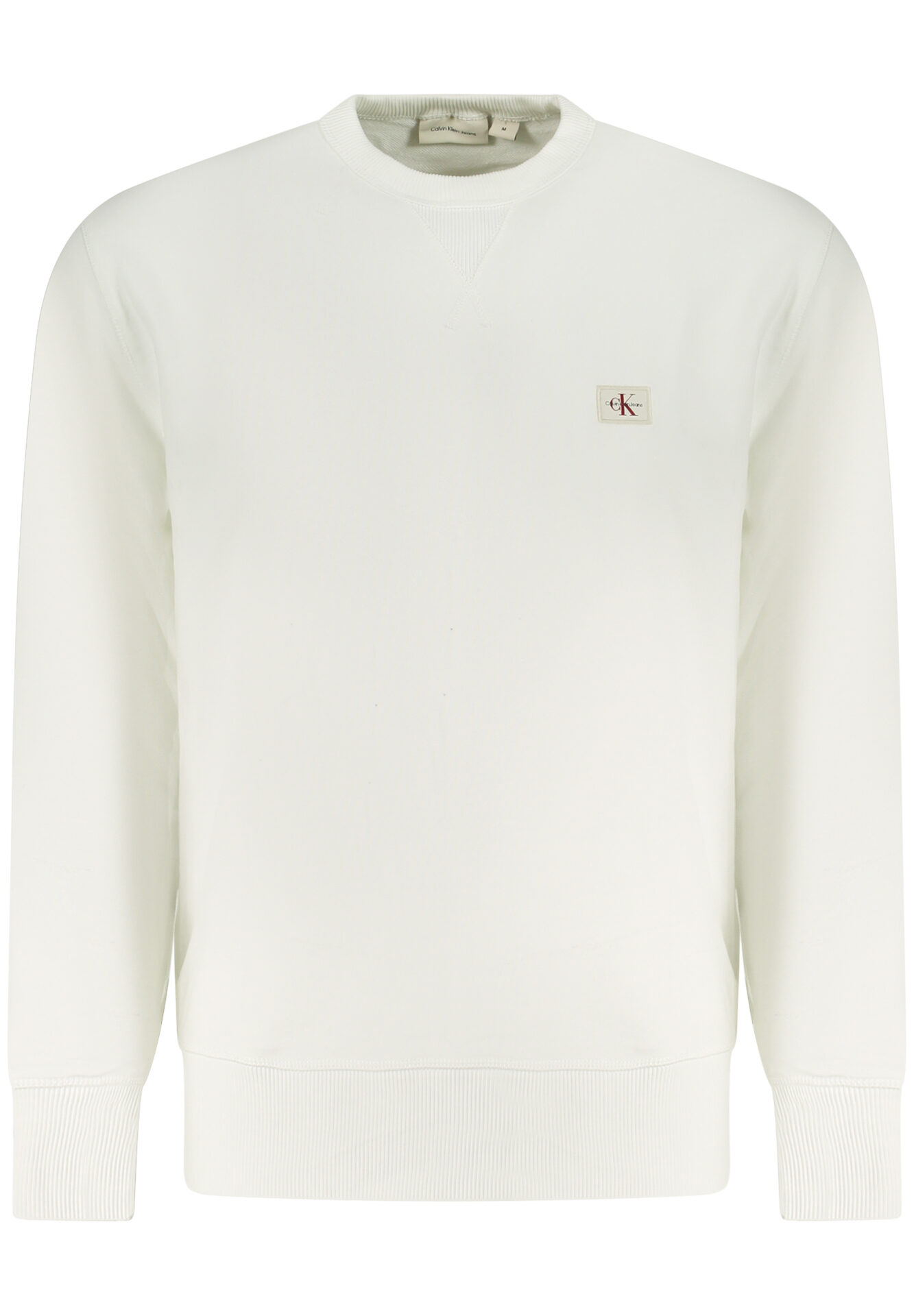 CALVIN KLEIN MEN'S ZIP-UP SWEATSHIRT WHITE
