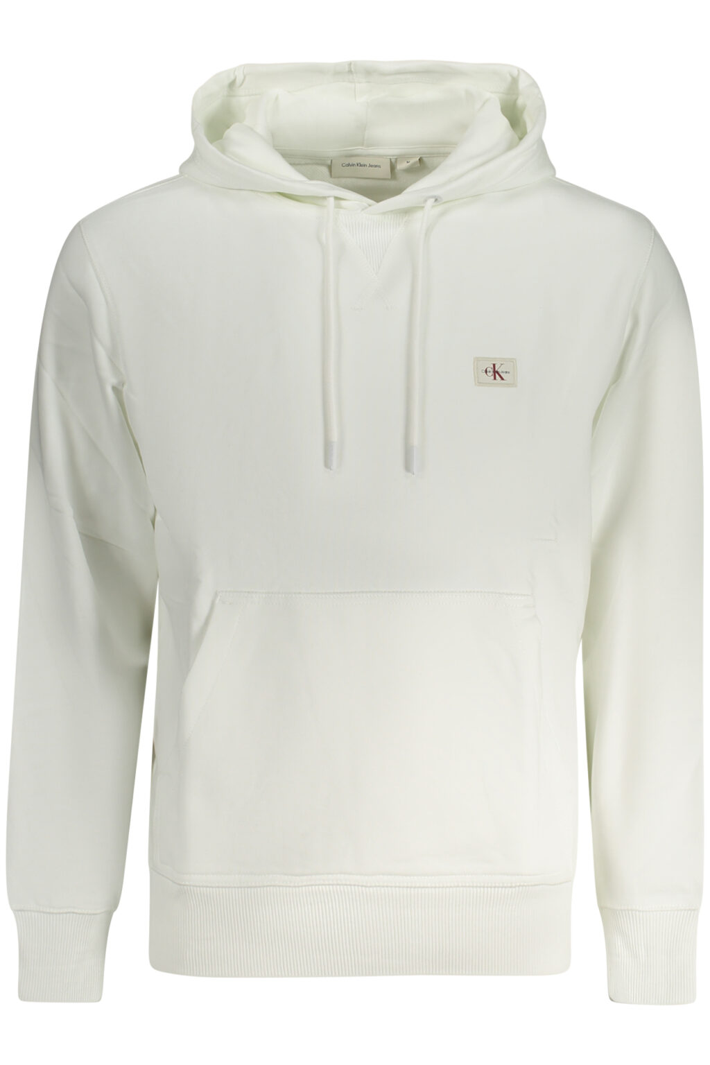 calvinkleinfelpasenzazipuomobianco_1 CALVIN KLEIN vyriškas užsegamas džemperis, baltas
