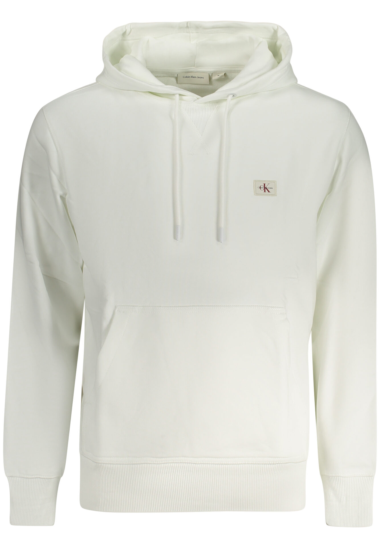 CALVIN KLEIN MEN'S ZIP-UP SWEATSHIRT WHITE