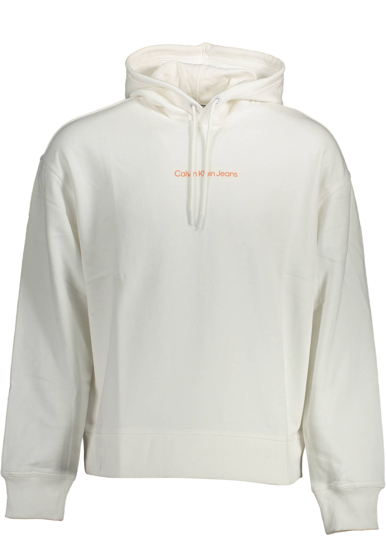 CALVIN KLEIN SWEATSHIRT WITHOUT ZIP MAN WHITE