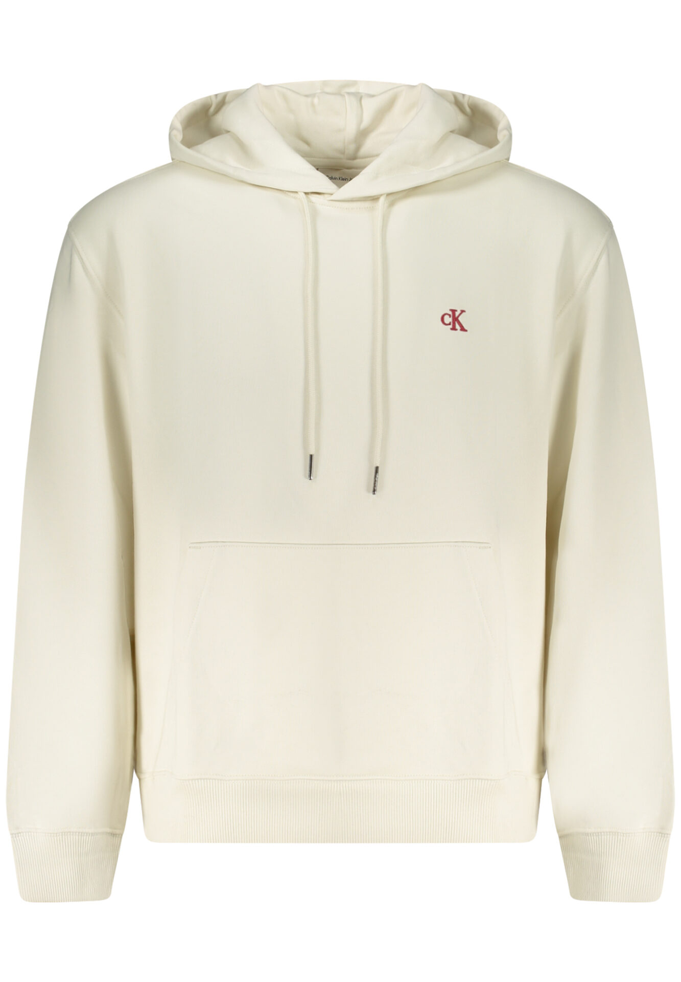 CALVIN KLEIN MEN'S ZIP-UP SWEATSHIRT WHITE