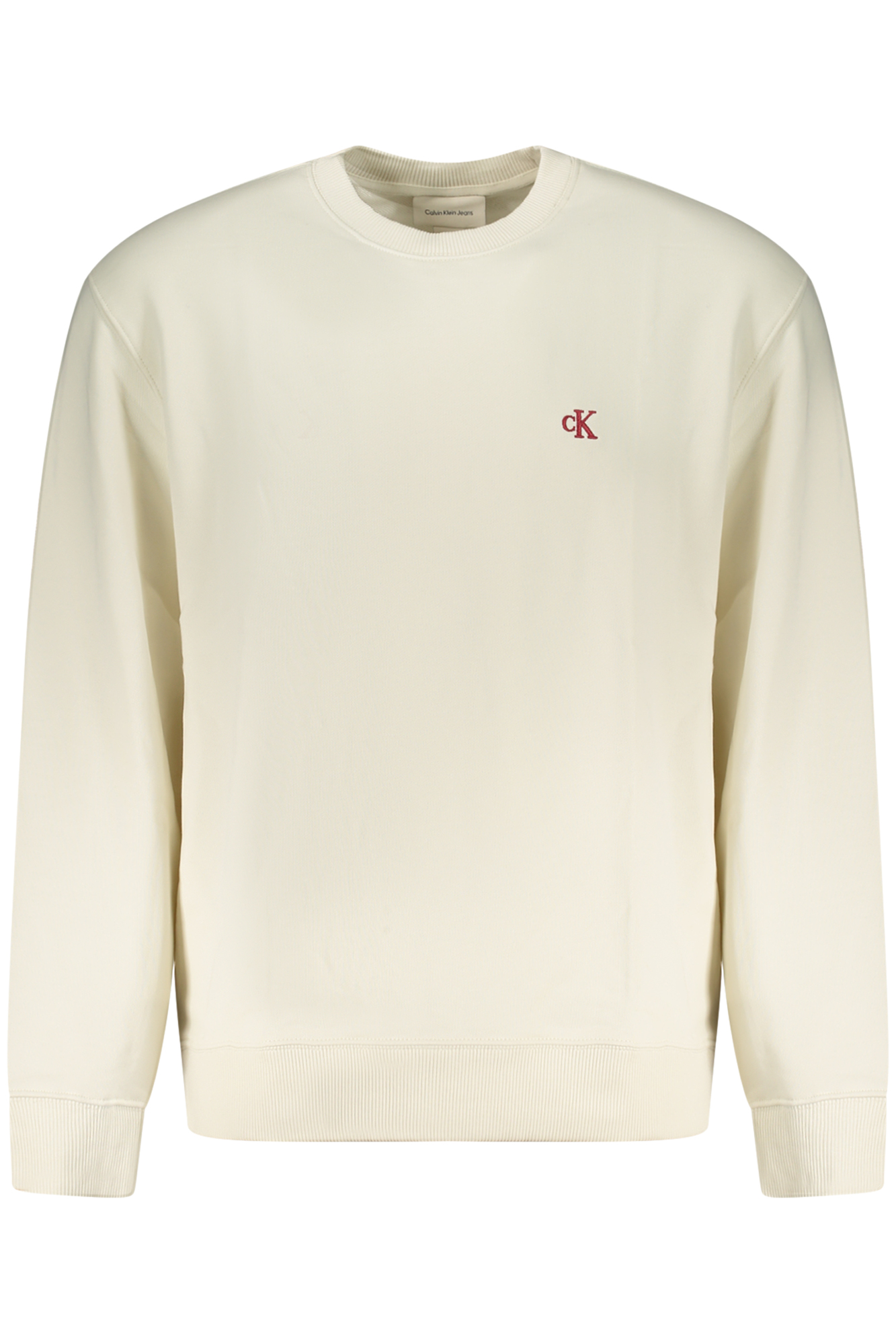 CALVIN KLEIN MEN'S ZIP-UP SWEATSHIRT WHITE CALVIN KLEIN MEN'S ZIP-UP SWEATSHIRT WHITE