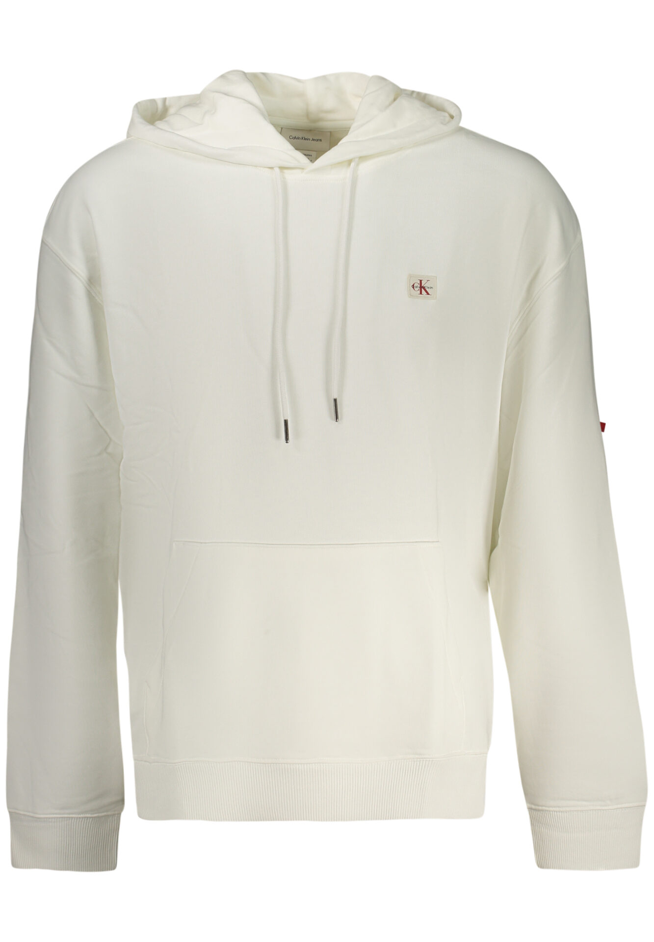 CALVIN KLEIN MEN'S ZIP-UP SWEATSHIRT WHITE