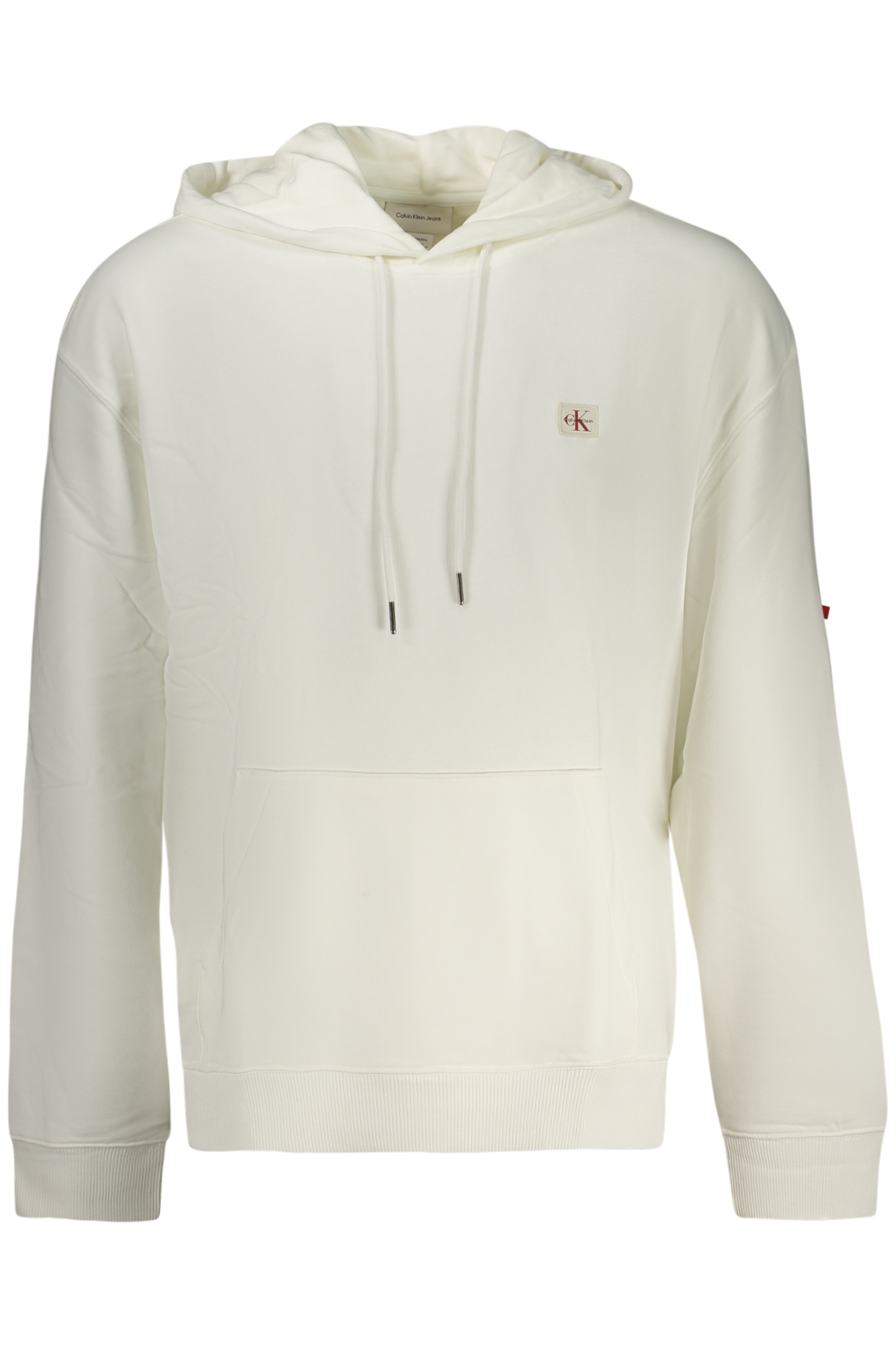 CALVIN KLEIN MEN'S ZIP-UP SWEATSHIRT WHITE CALVIN KLEIN MEN'S ZIP-UP SWEATSHIRT WHITE