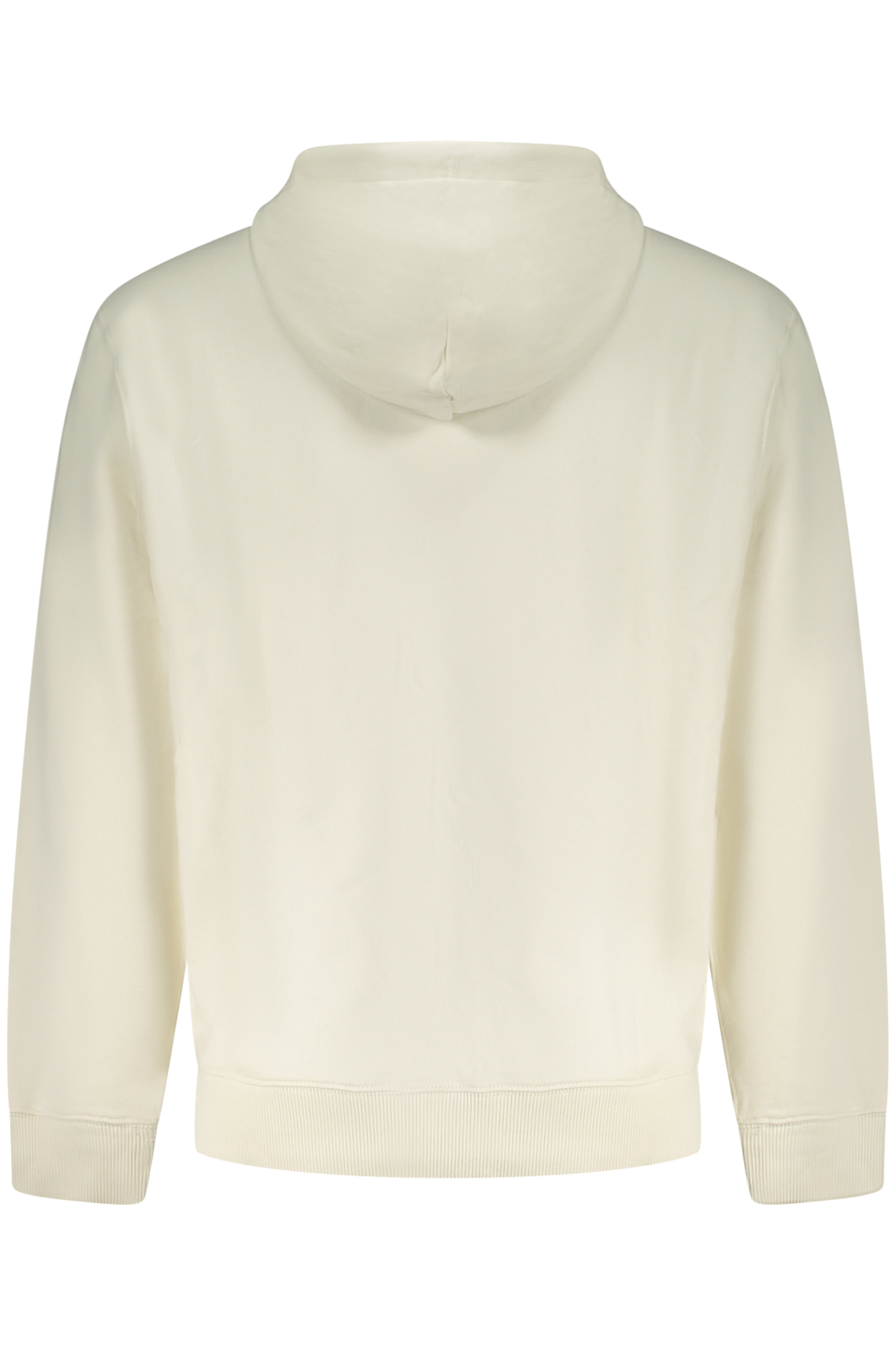 CALVIN KLEIN MEN'S ZIP-UP SWEATSHIRT WHITE CALVIN KLEIN MEN'S ZIP-UP SWEATSHIRT WHITE - Image 2