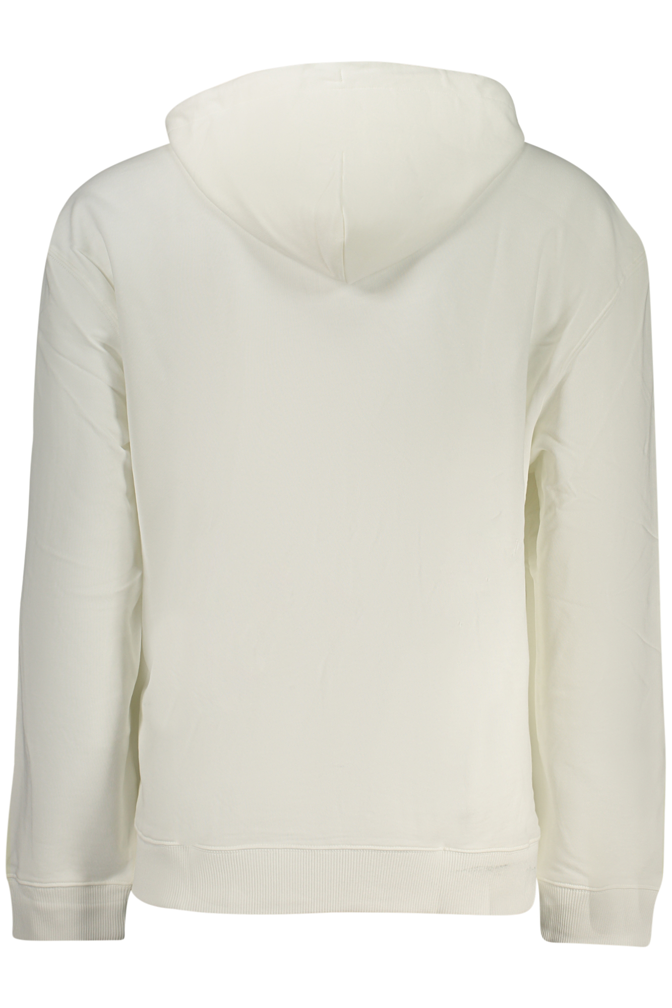 CALVIN KLEIN MEN'S ZIP-UP SWEATSHIRT WHITE CALVIN KLEIN MEN'S ZIP-UP SWEATSHIRT WHITE - Image 2