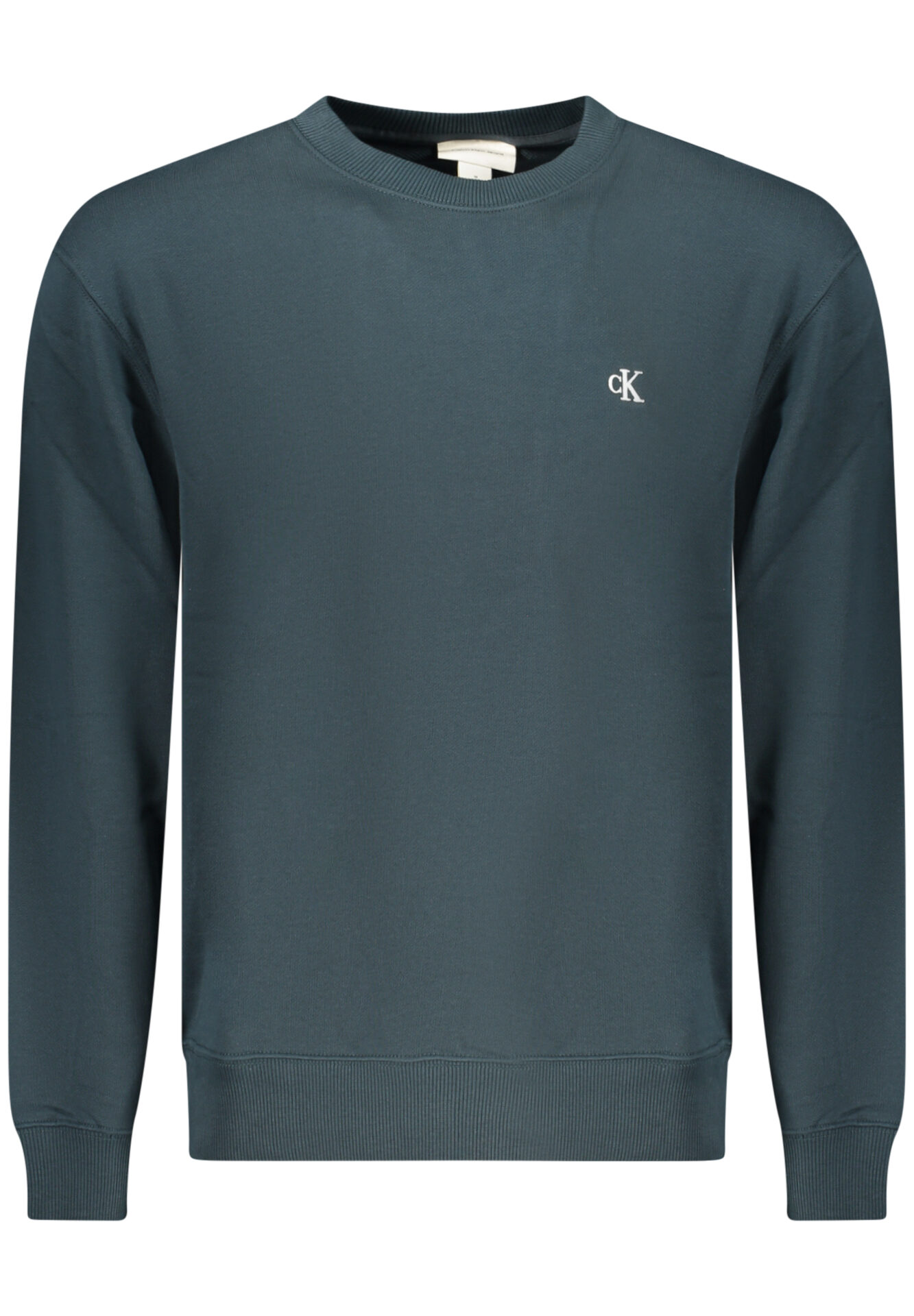 CALVIN KLEIN MEN'S BLUE ZIP-UP SWEATSHIRT