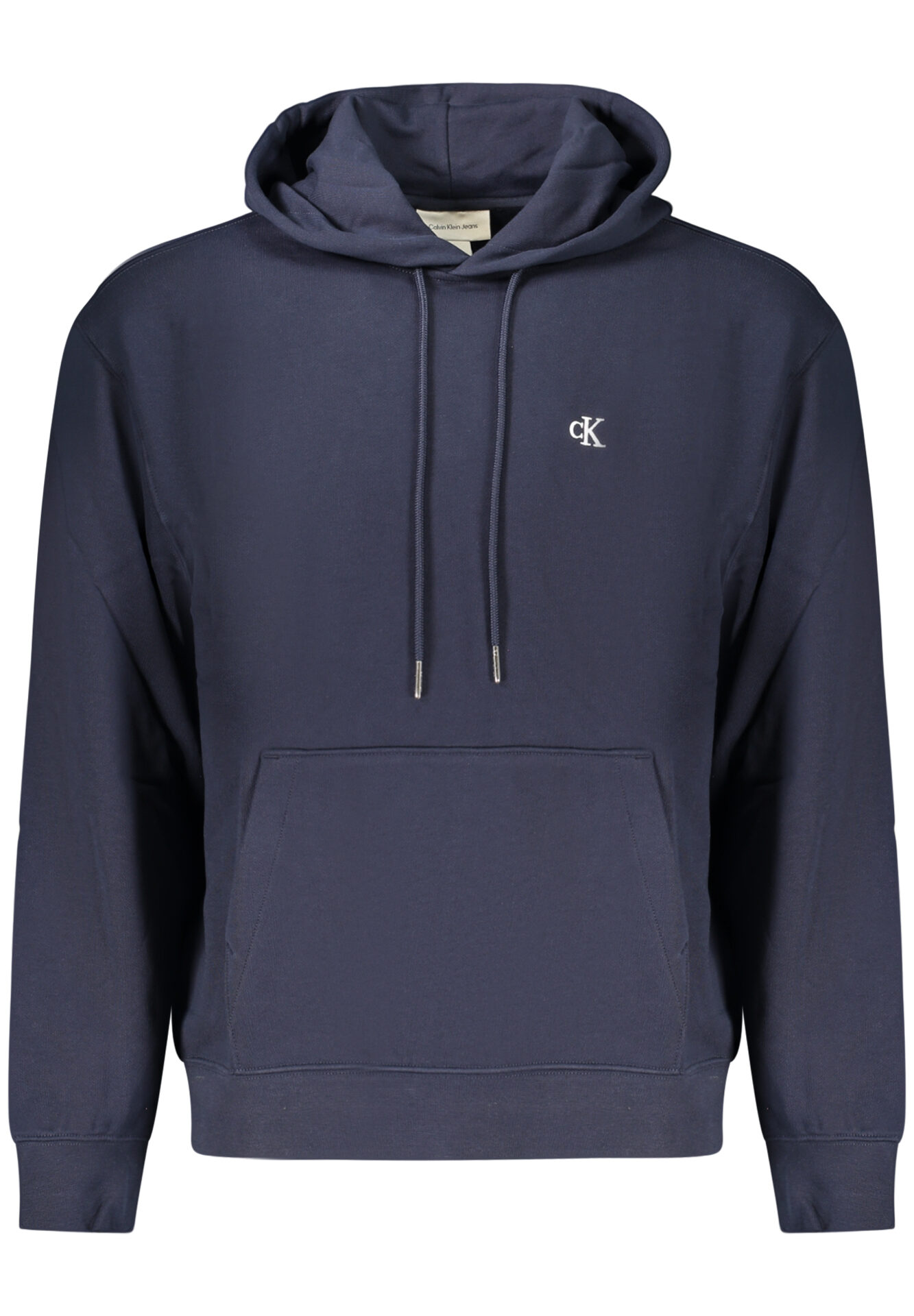 CALVIN KLEIN MEN'S BLUE ZIP-UP SWEATSHIRT
