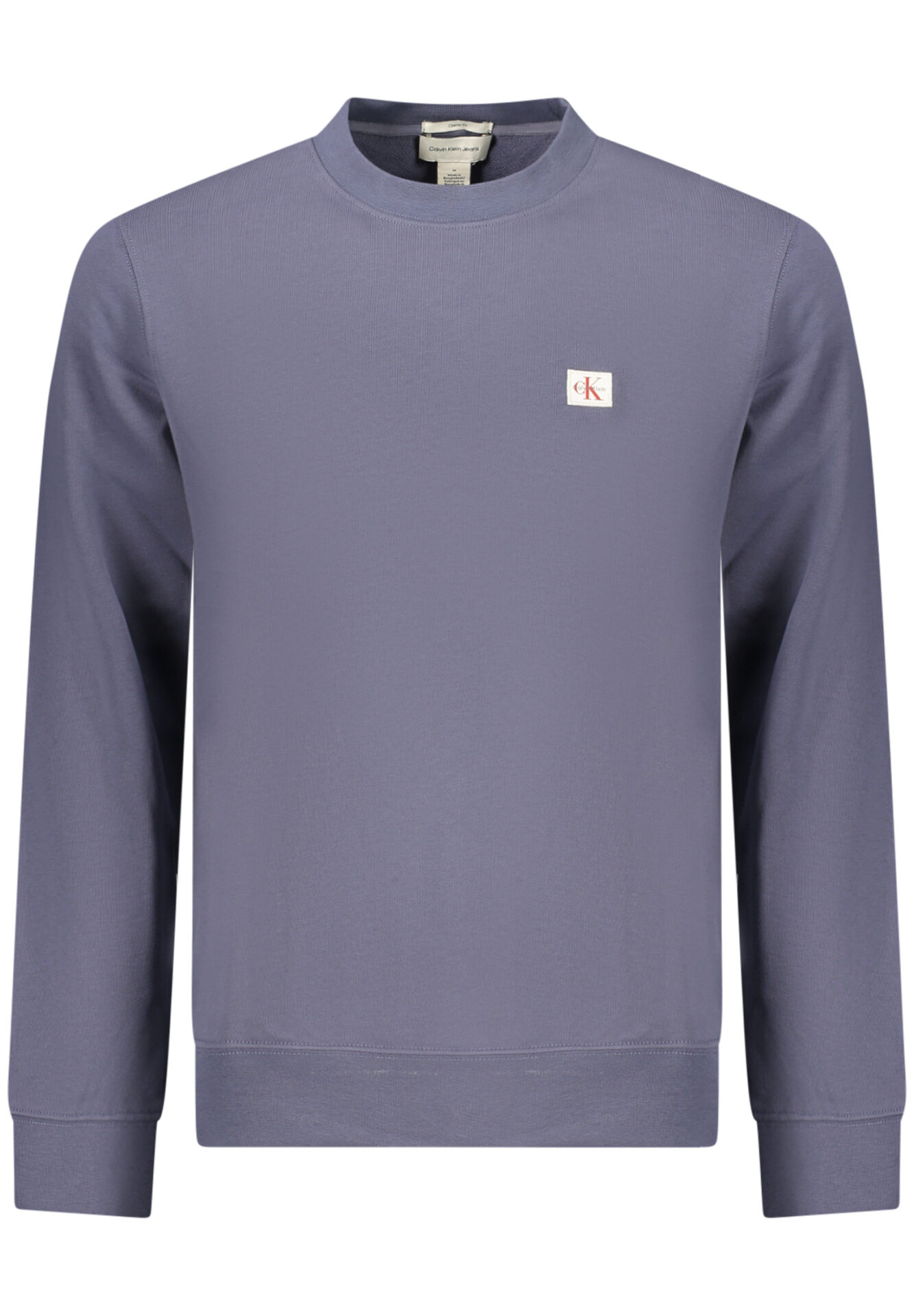 CALVIN KLEIN MEN'S BLUE ZIP-UP SWEATSHIRT