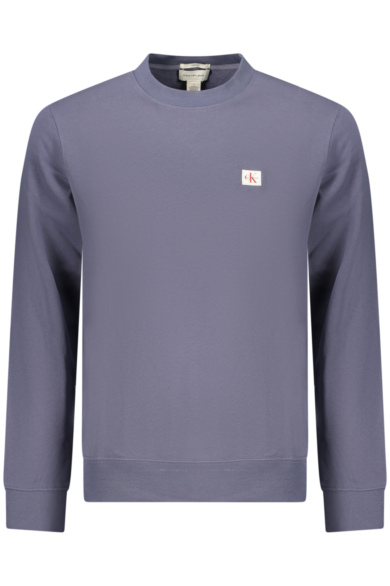 CALVIN KLEIN MEN'S BLUE ZIP-UP SWEATSHIRT CALVIN KLEIN MEN'S BLUE ZIP-UP SWEATSHIRT