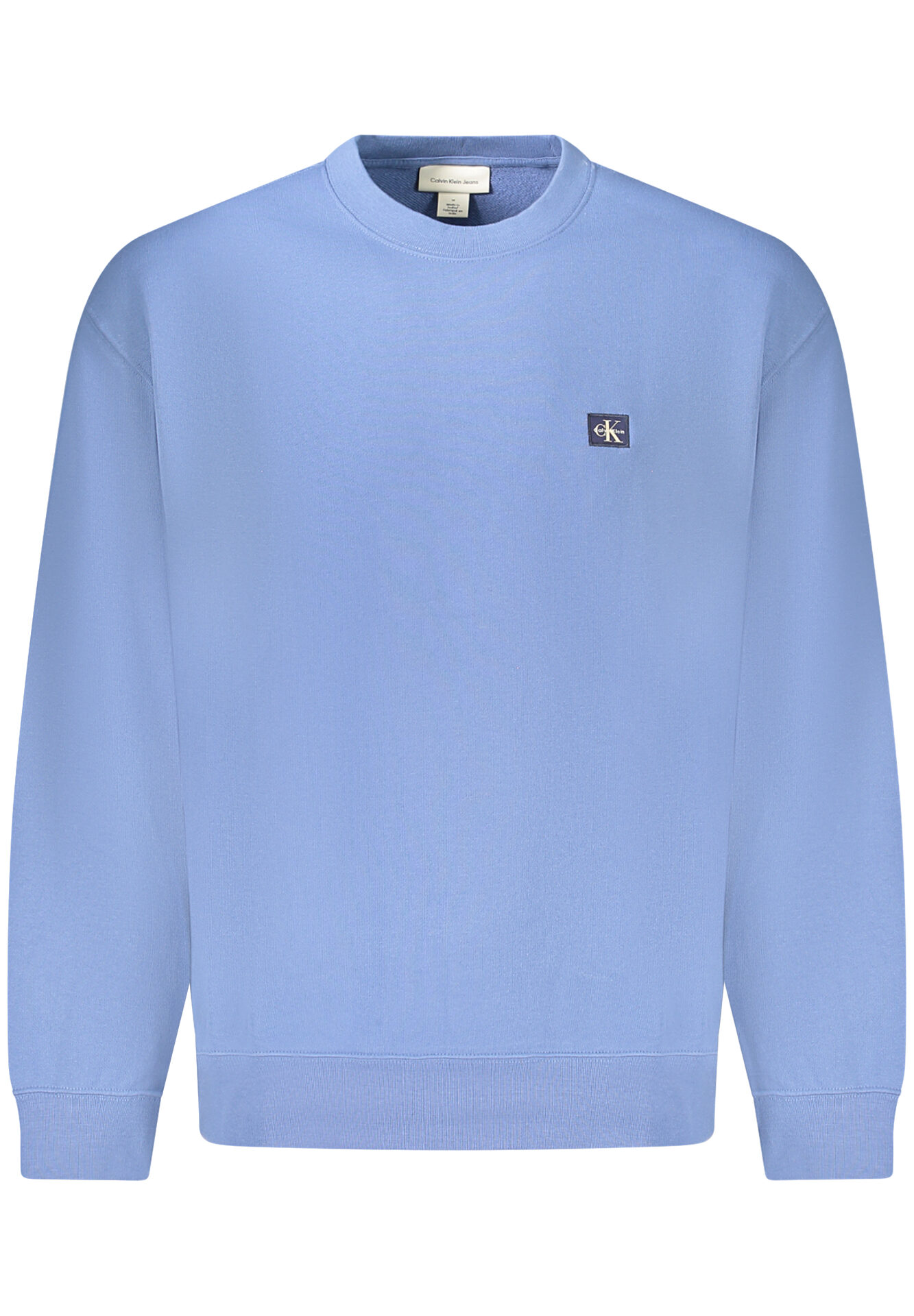 CALVIN KLEIN SWEATSHIRT WITHOUT ZIP MEN BLUE