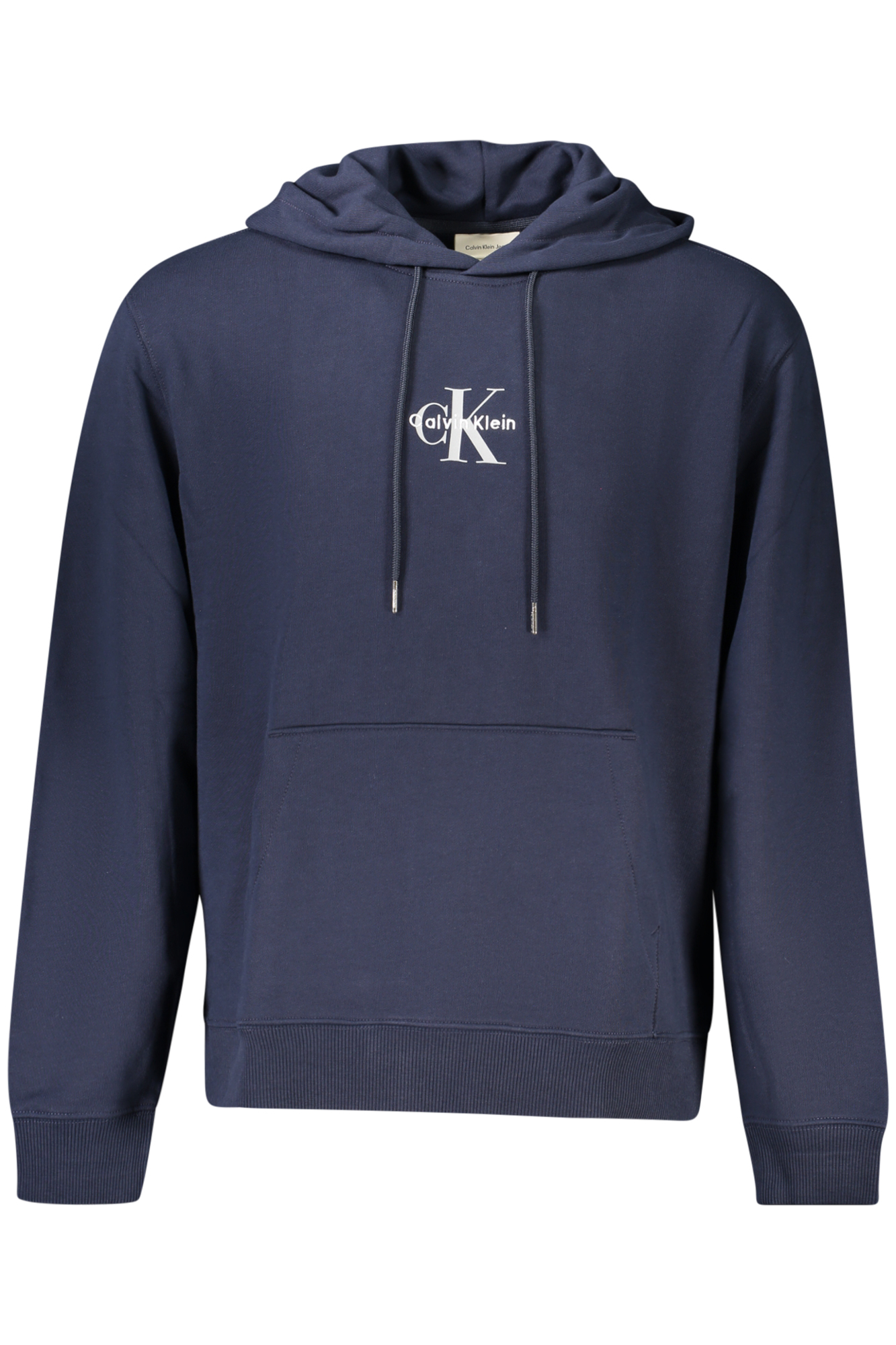 CALVIN KLEIN MEN'S BLUE ZIP-UP SWEATSHIRT CALVIN KLEIN MEN'S BLUE ZIP-UP SWEATSHIRT