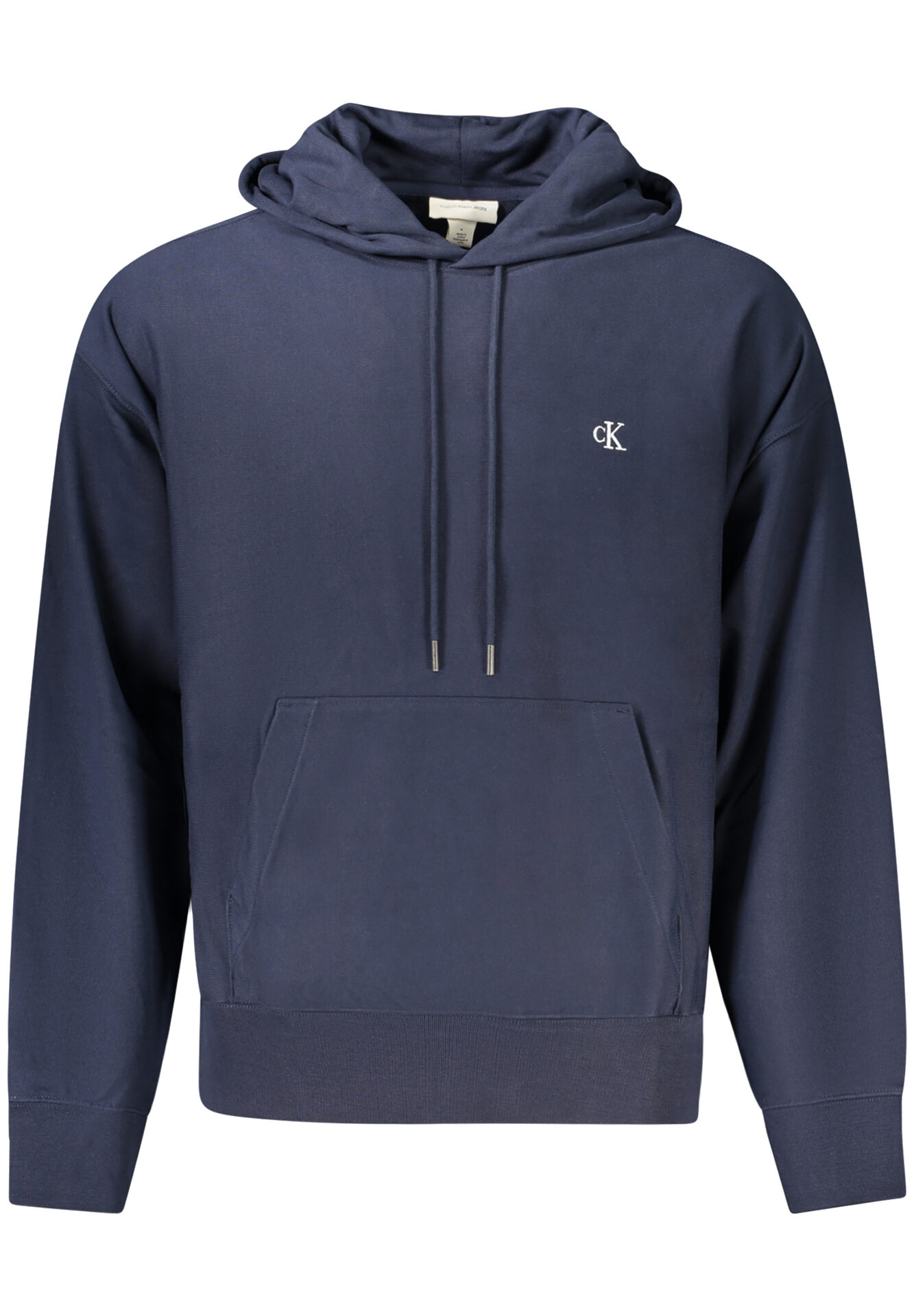CALVIN KLEIN MEN'S BLUE ZIP-UP SWEATSHIRT