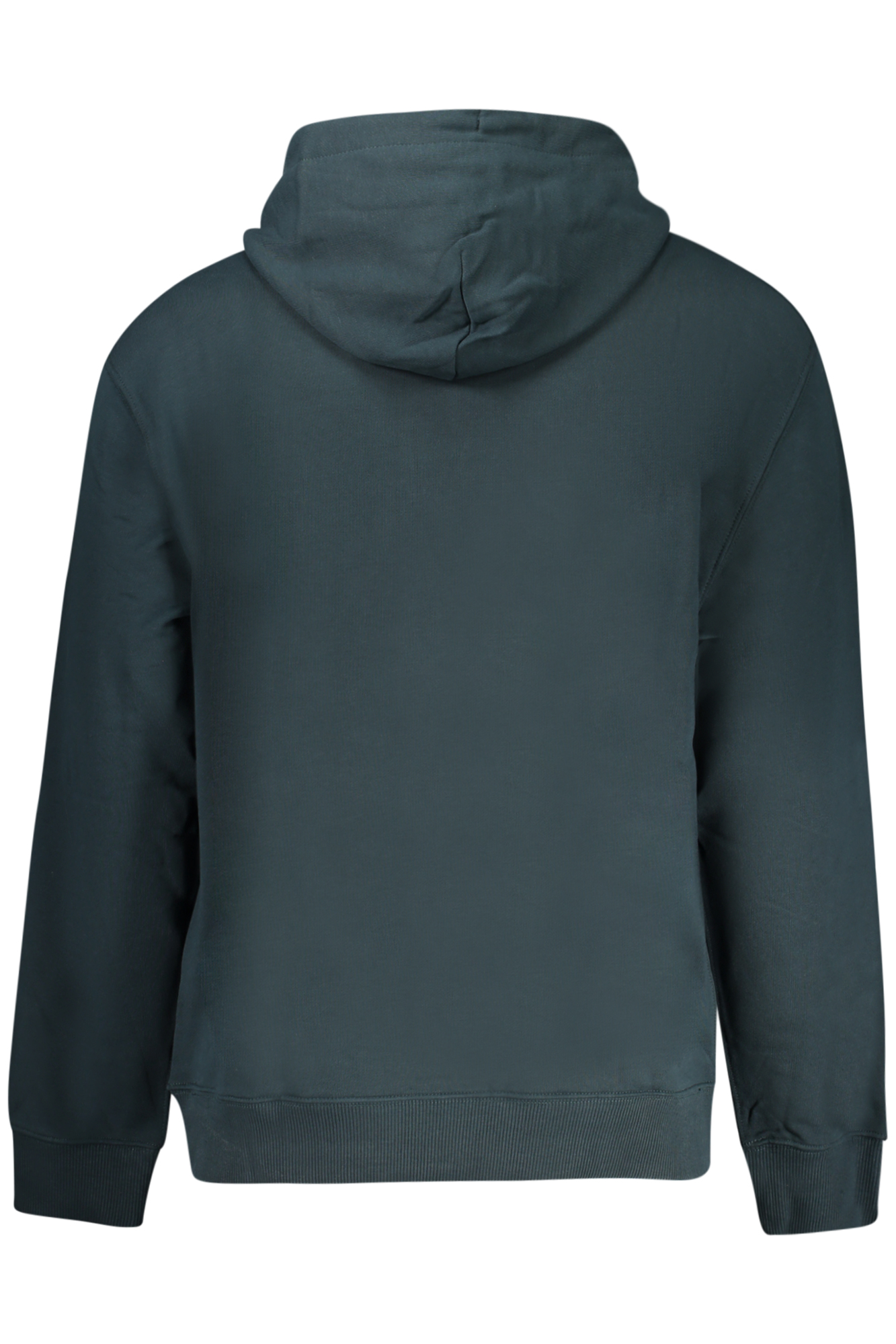 CALVIN KLEIN MEN'S BLUE ZIP-UP SWEATSHIRT CALVIN KLEIN MEN'S BLUE ZIP-UP SWEATSHIRT - Image 2