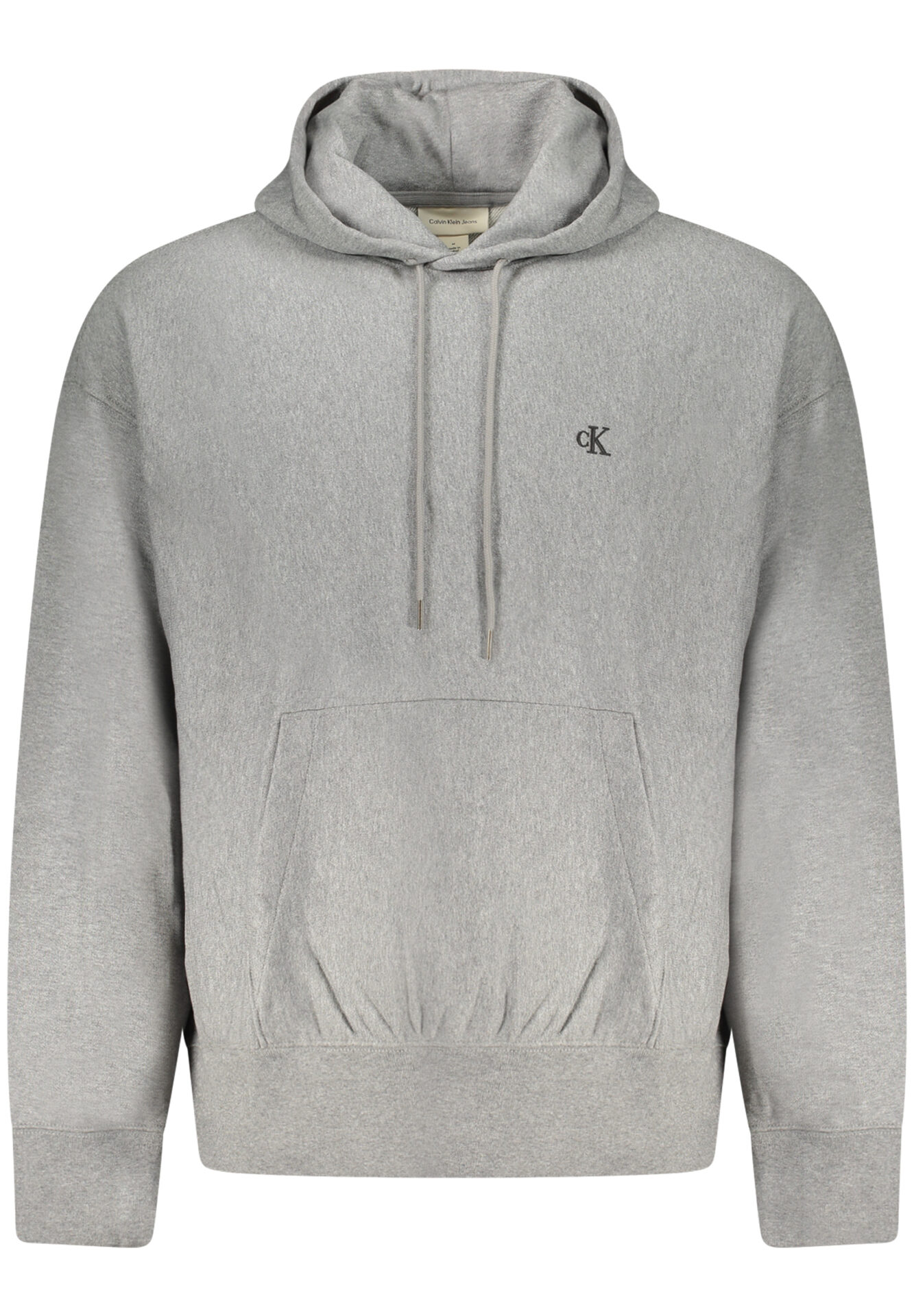 CALVIN KLEIN MEN'S GRAY ZIP-UP SWEATSHIRT