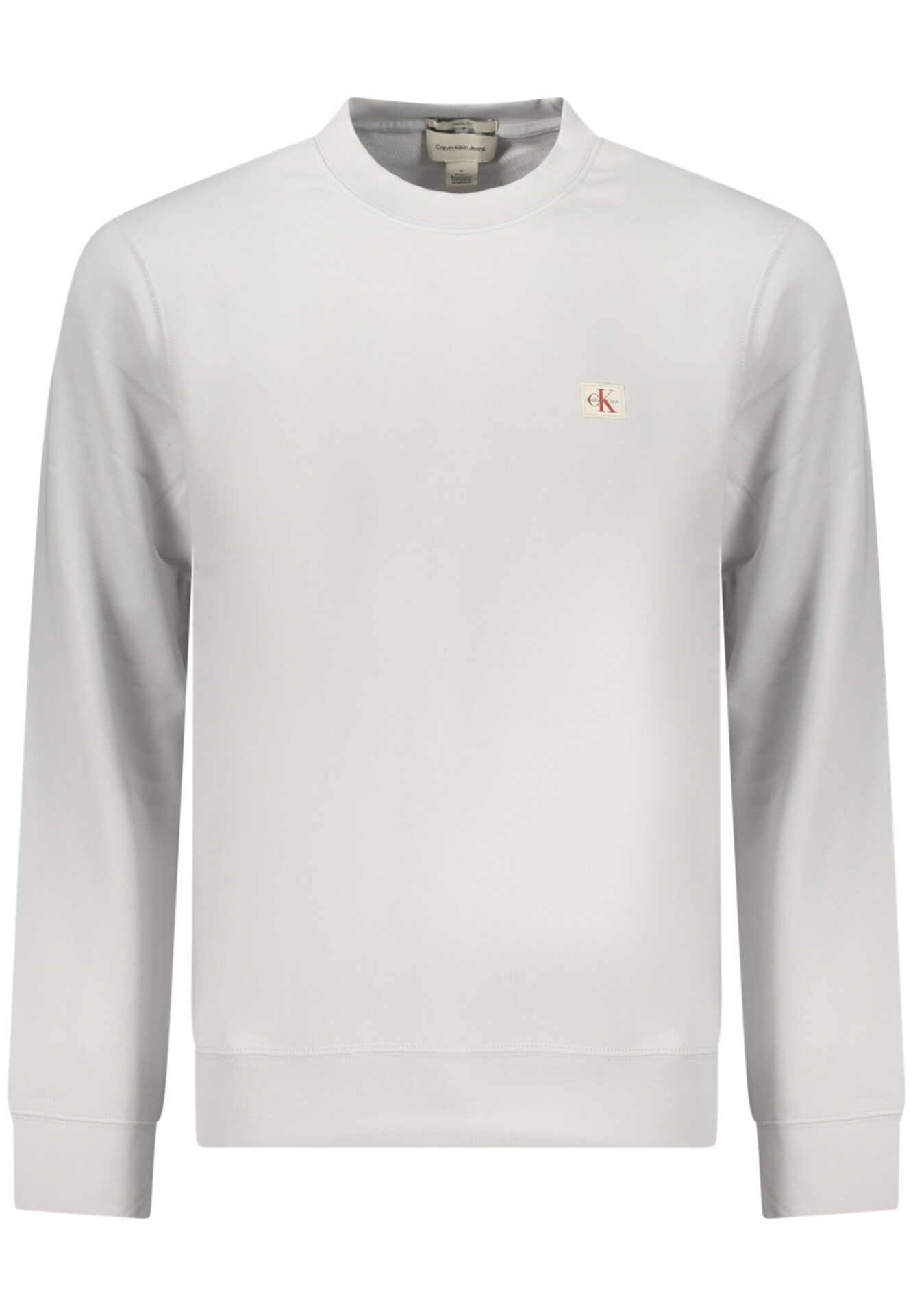 CALVIN KLEIN MEN'S GRAY ZIP-UP SWEATSHIRT