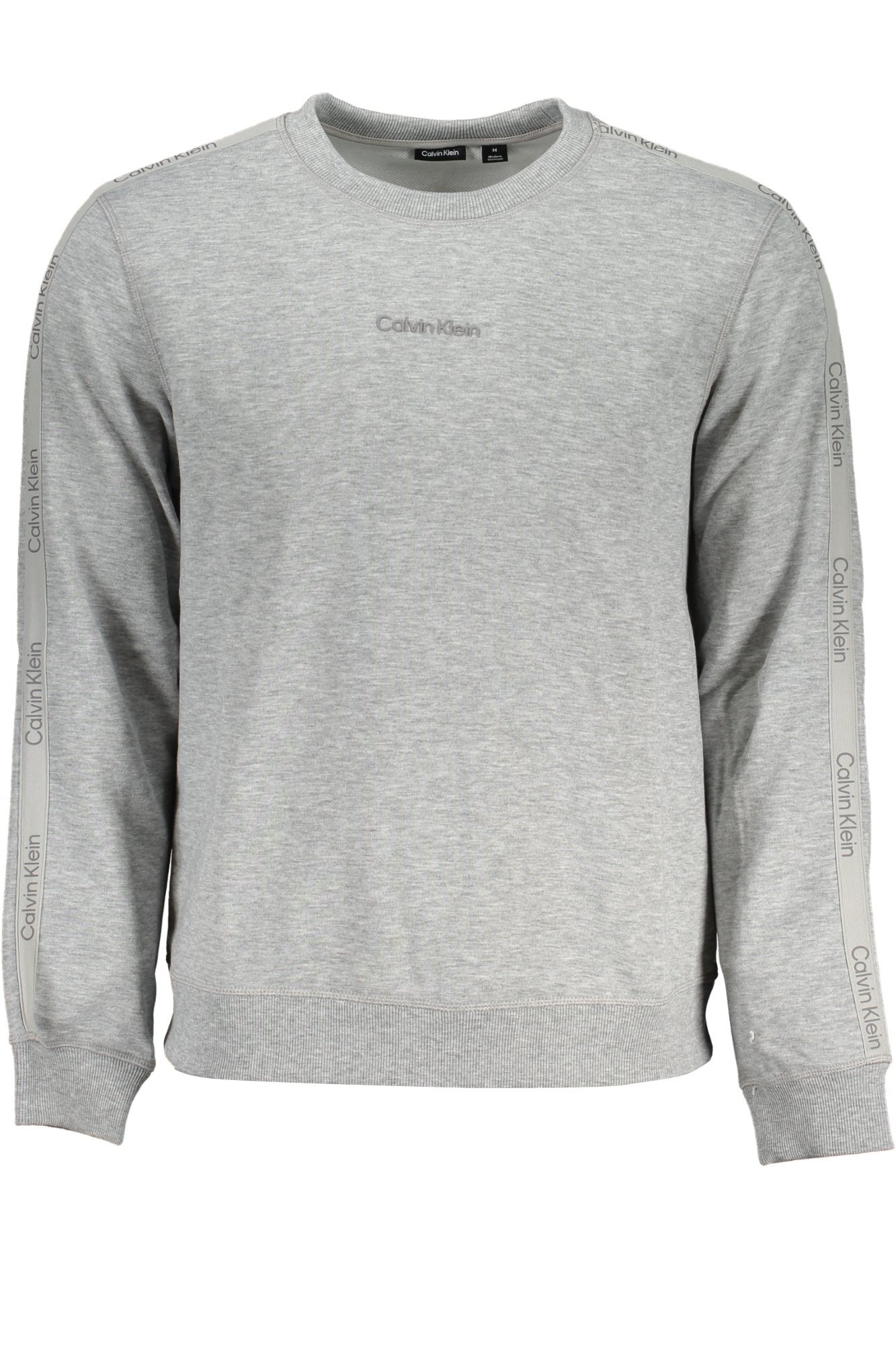 CALVIN KLEIN pilkas vyriškas džemperis CALVIN KLEIN pilkas vyriškas džemperis