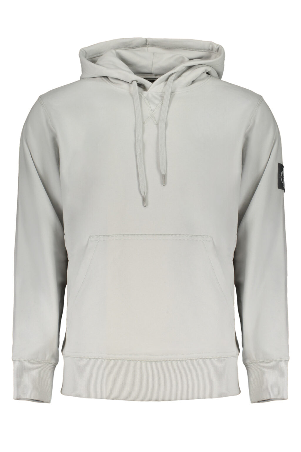 CALVIN KLEIN pilkas vyriškas džemperis be užtrauktuko