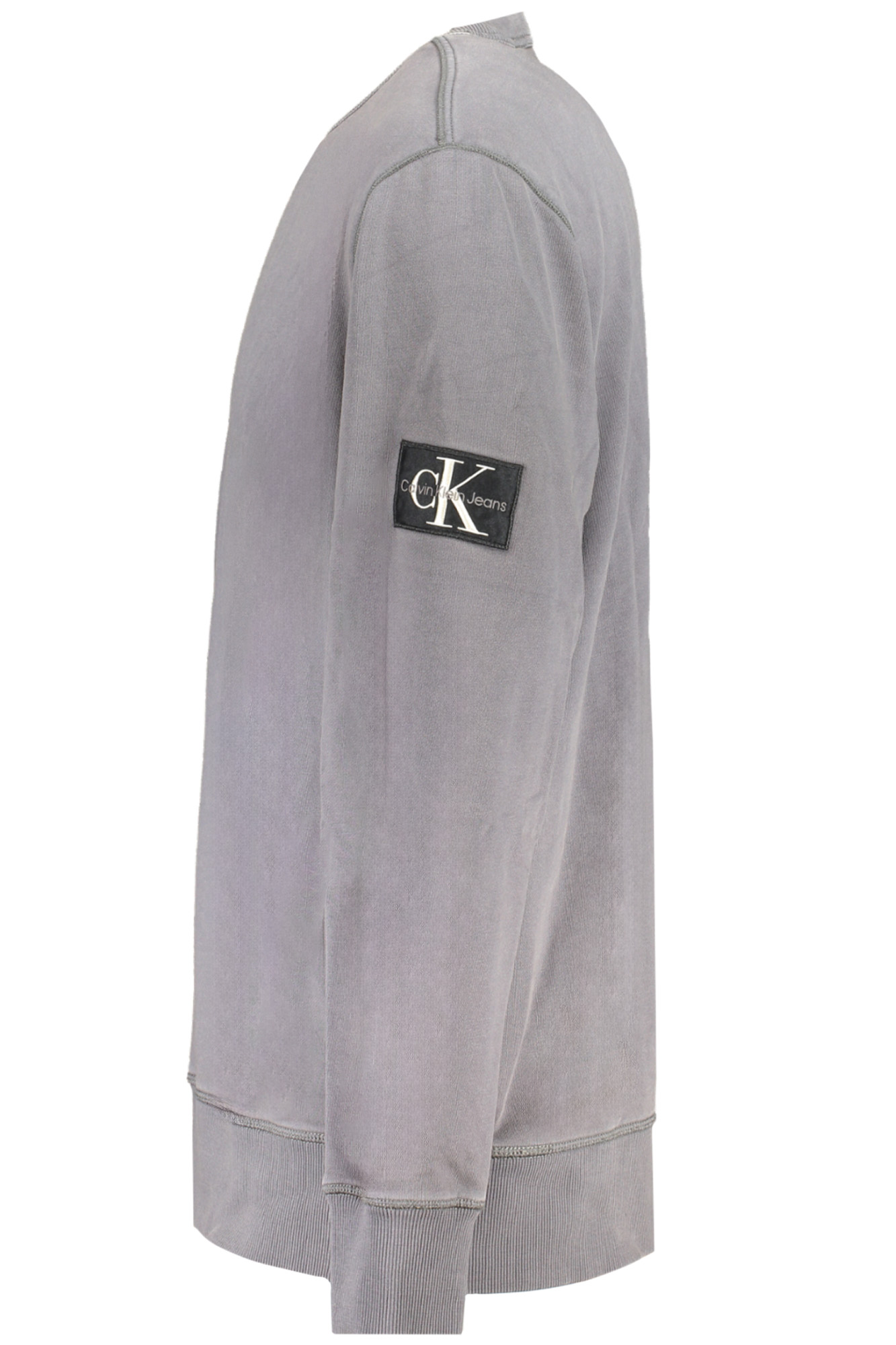 CALVIN KLEIN pilkas vyriškas džemperis be užtrauktuko CALVIN KLEIN pilkas vyriškas džemperis be užtrauktuko - Image 3