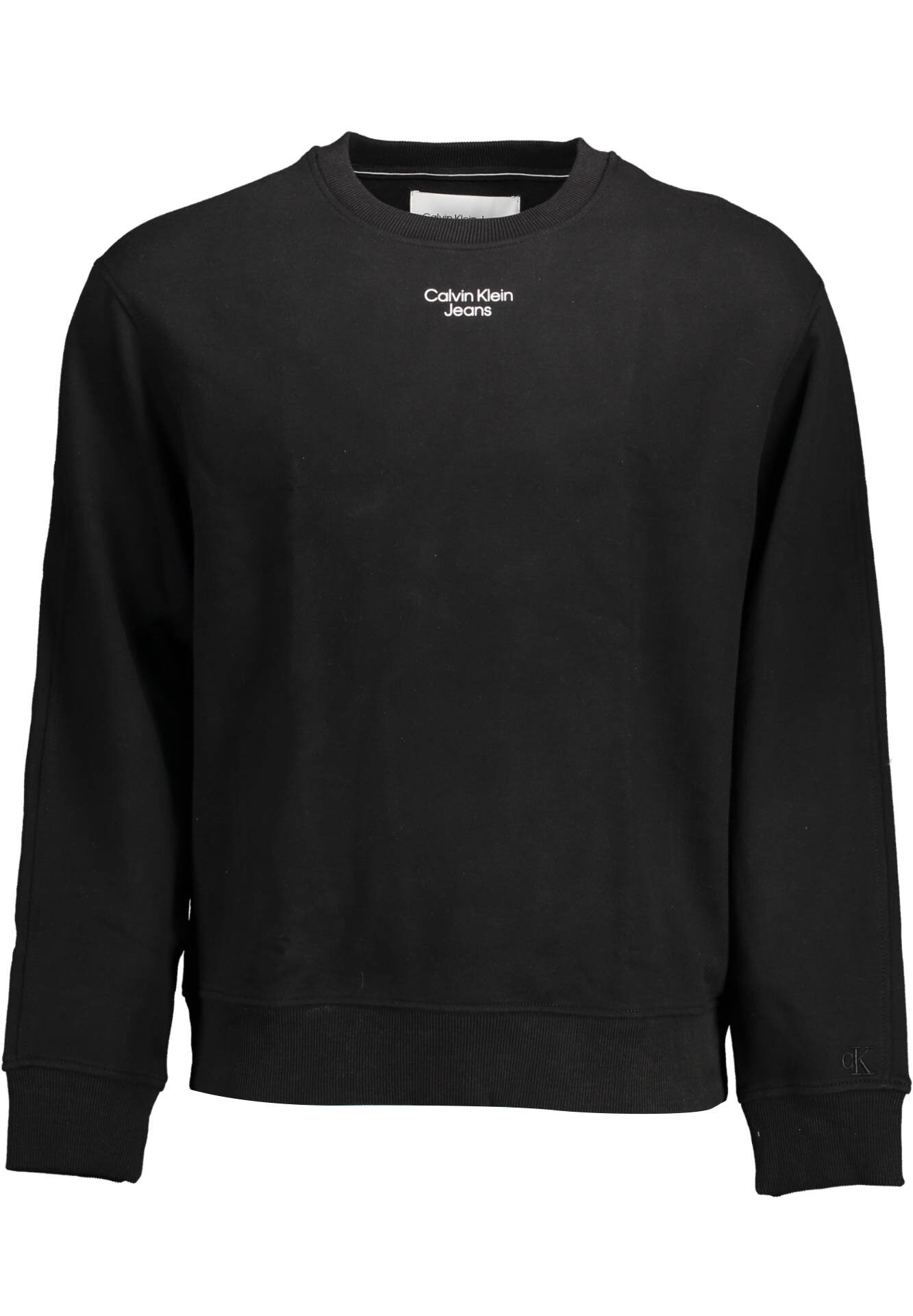 CALVIN KLEIN SWEATSHIRT WITHOUT ZIP MAN BLACK