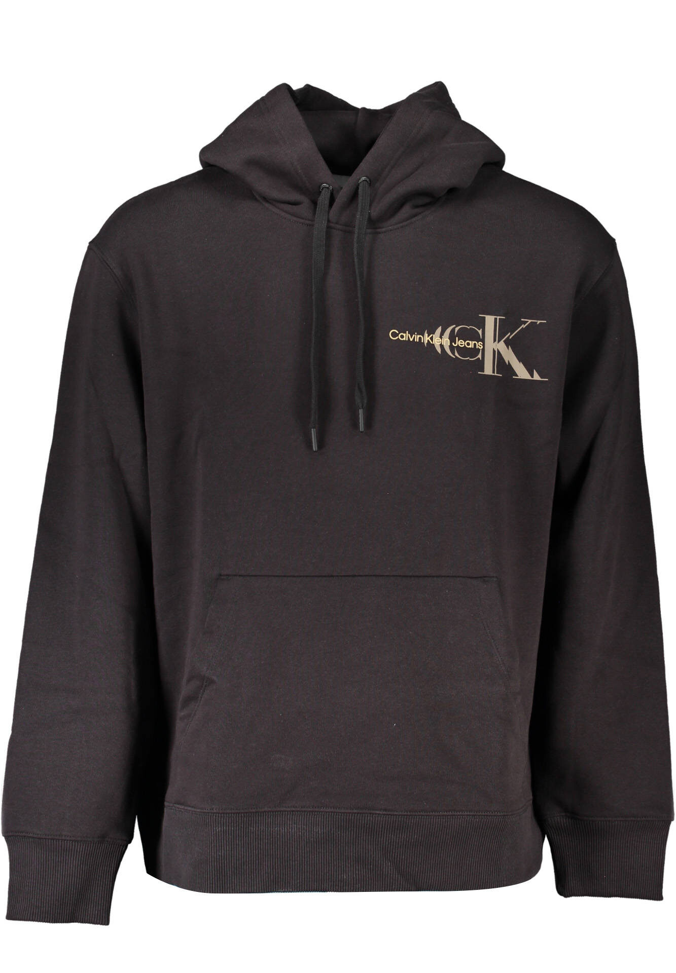 CALVIN KLEIN SWEATSHIRT WITHOUT ZIP BLACK MAN