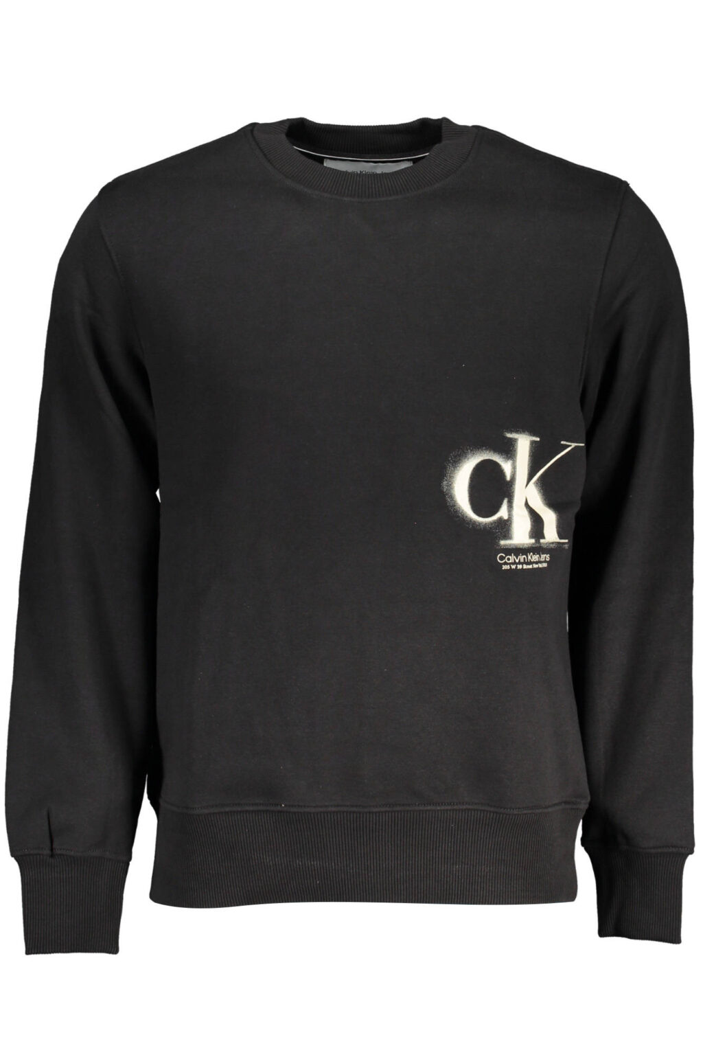 calvinkleinfelpasenzazipuomonero_1 CALVIN KLEIN juodas vyriškas džemperis