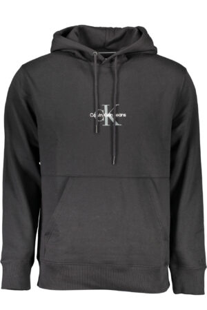 CALVIN KLEIN SWEATSHIRT WITHOUT ZIP MAN BLACK