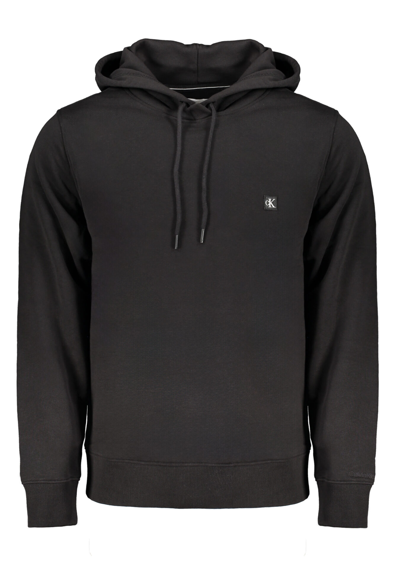 CALVIN KLEIN MEN'S BLACK ZIPLESS SWEATSHIRT