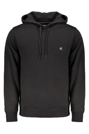 CALVIN KLEIN MEN'S BLACK ZIPLESS SWEATSHIRT