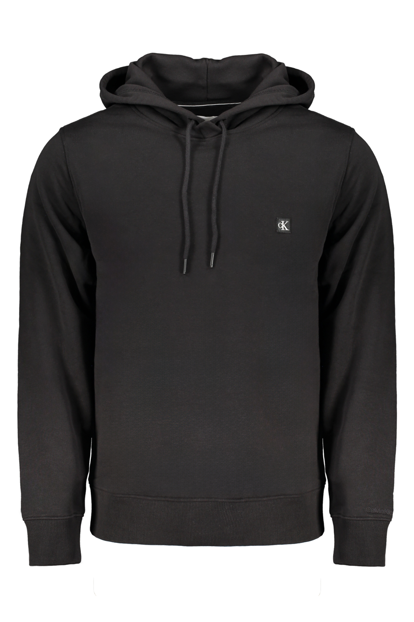 CALVIN KLEIN MEN'S BLACK ZIPLESS SWEATSHIRT CALVIN KLEIN MEN'S BLACK ZIPLESS SWEATSHIRT