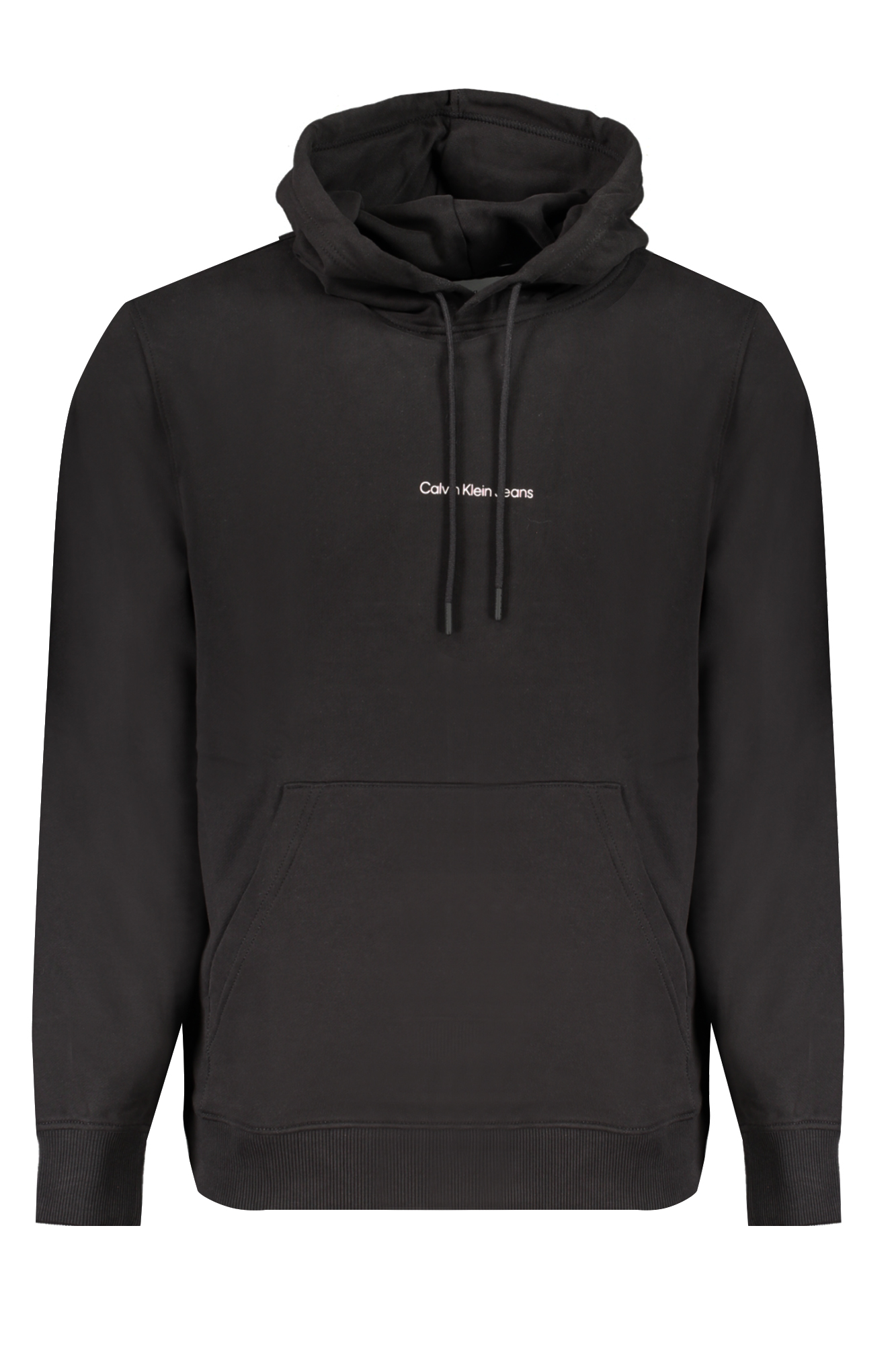 CALVIN KLEIN juodas vyriškas džemperis be užtrauktuko CALVIN KLEIN juodas vyriškas džemperis be užtrauktuko