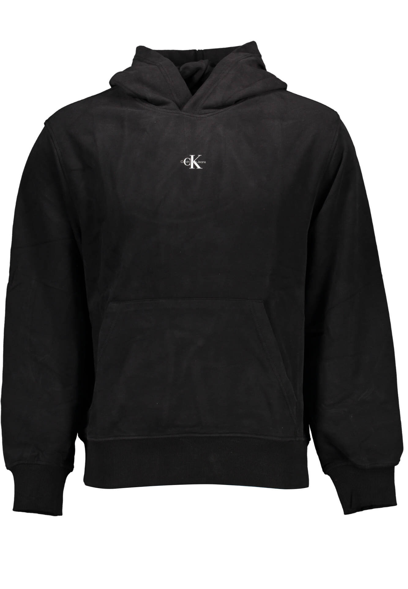 CALVIN KLEIN MEN'S BLACK ZIP-UP SWEATSHIRT