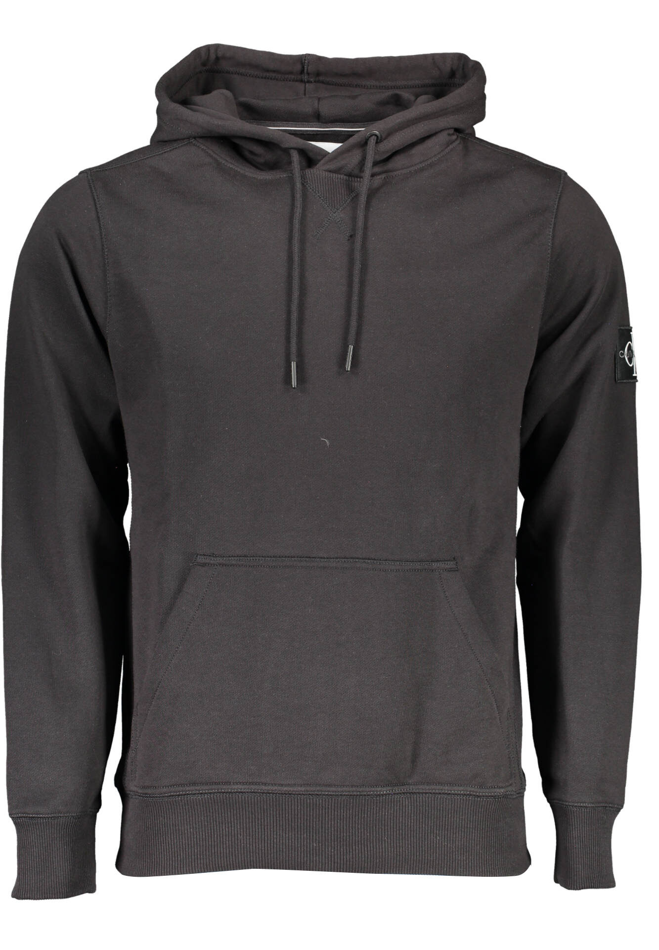CALVIN KLEIN MEN'S BLACK ZIP-UP SWEATSHIRT