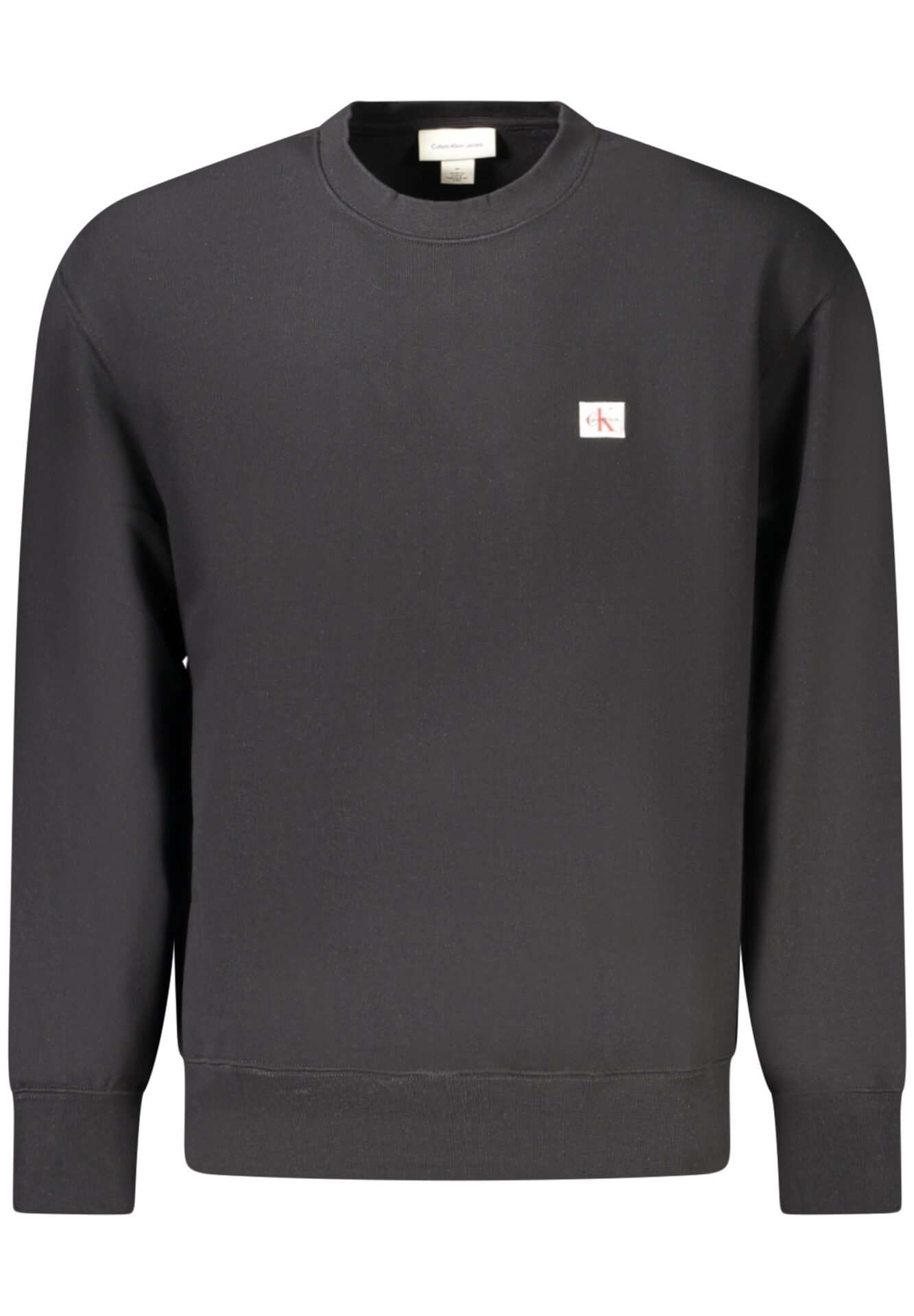 CALVIN KLEIN MEN'S BLACK ZIP-UP SWEATSHIRT